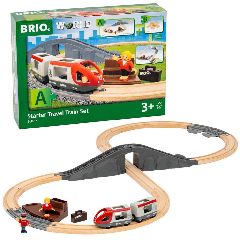BRIO World Reisezug Starter Set A, Bahn | 07312350360790 BRIO World Reisezug Starter Set A, Bahn | 07312350360790