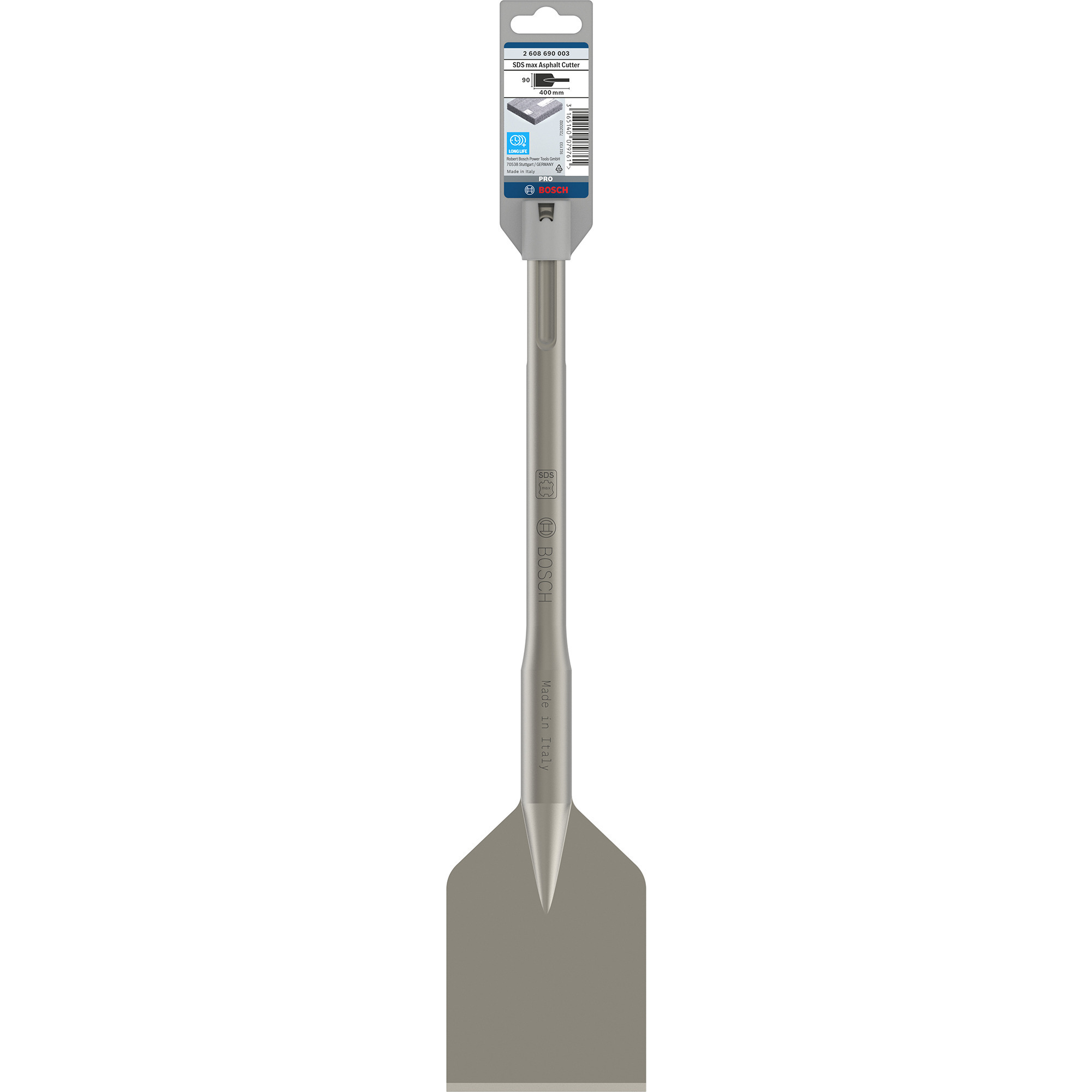 PRO SDS max Asphaltmeißel, 90mm x 400mm