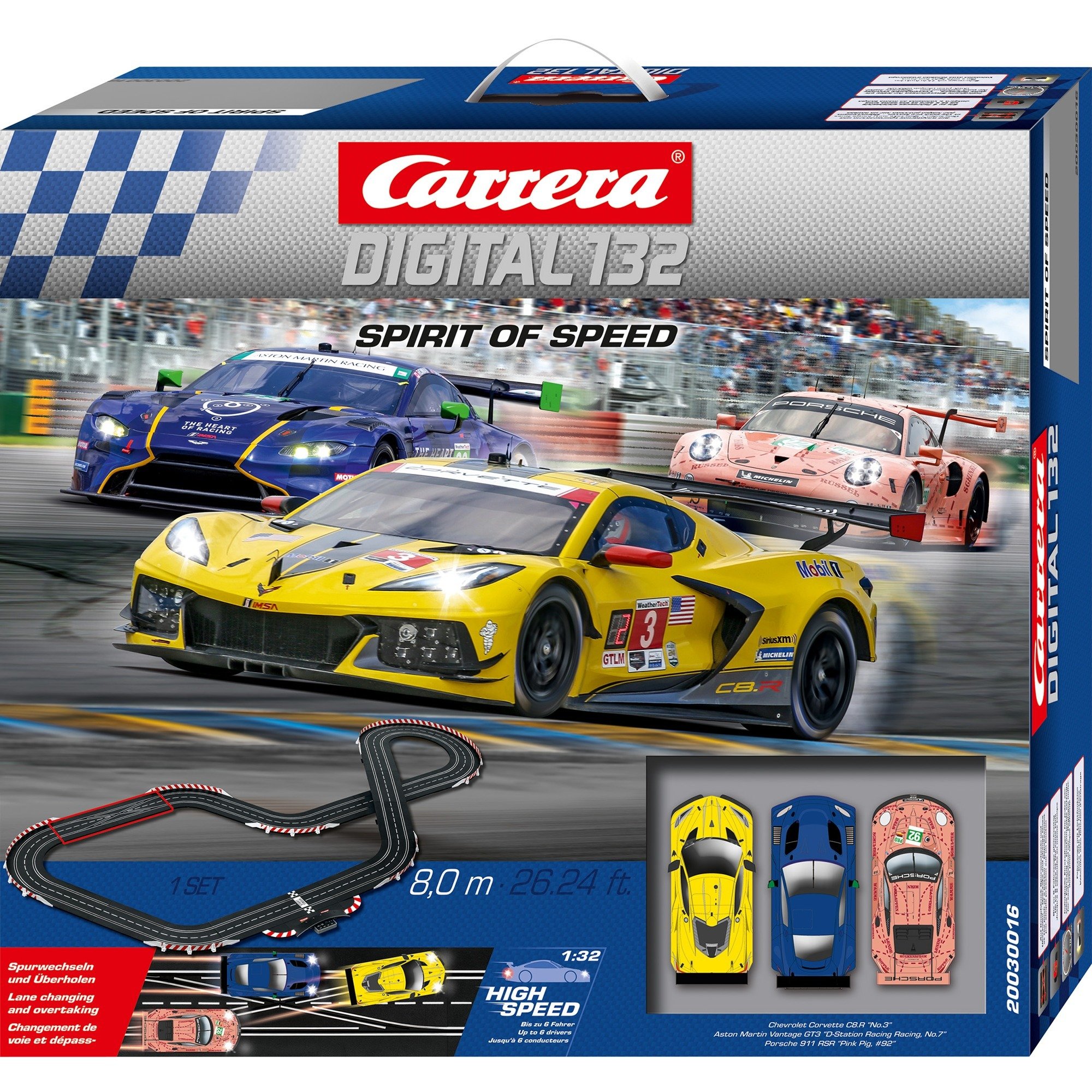 Spielzeug: Carrera DIGITAL 132 Spirit of Speed, Rennbahn