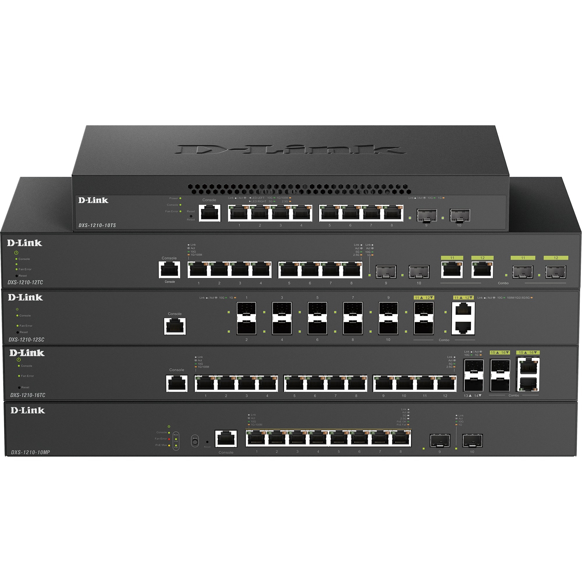 DXS-1210-10TS/E, Switch