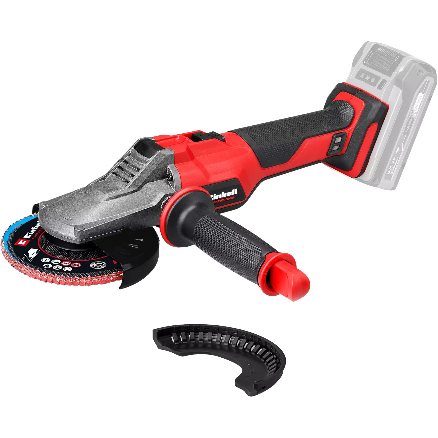 Professional Akku-Winkelschleifer TP-AG 18/125 F Li BL - Solo, 18Volt