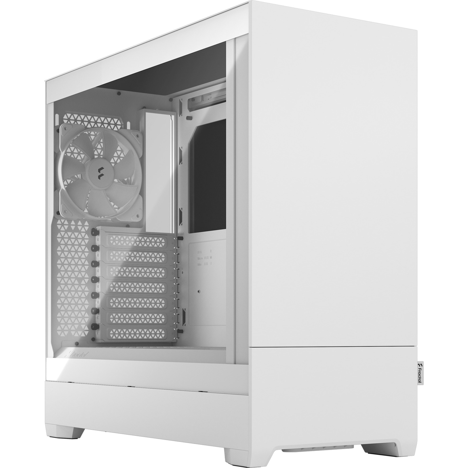 Fractal Design Pop Silent White TG Clear Tint, Tower-Gehäuse | 07340172703068