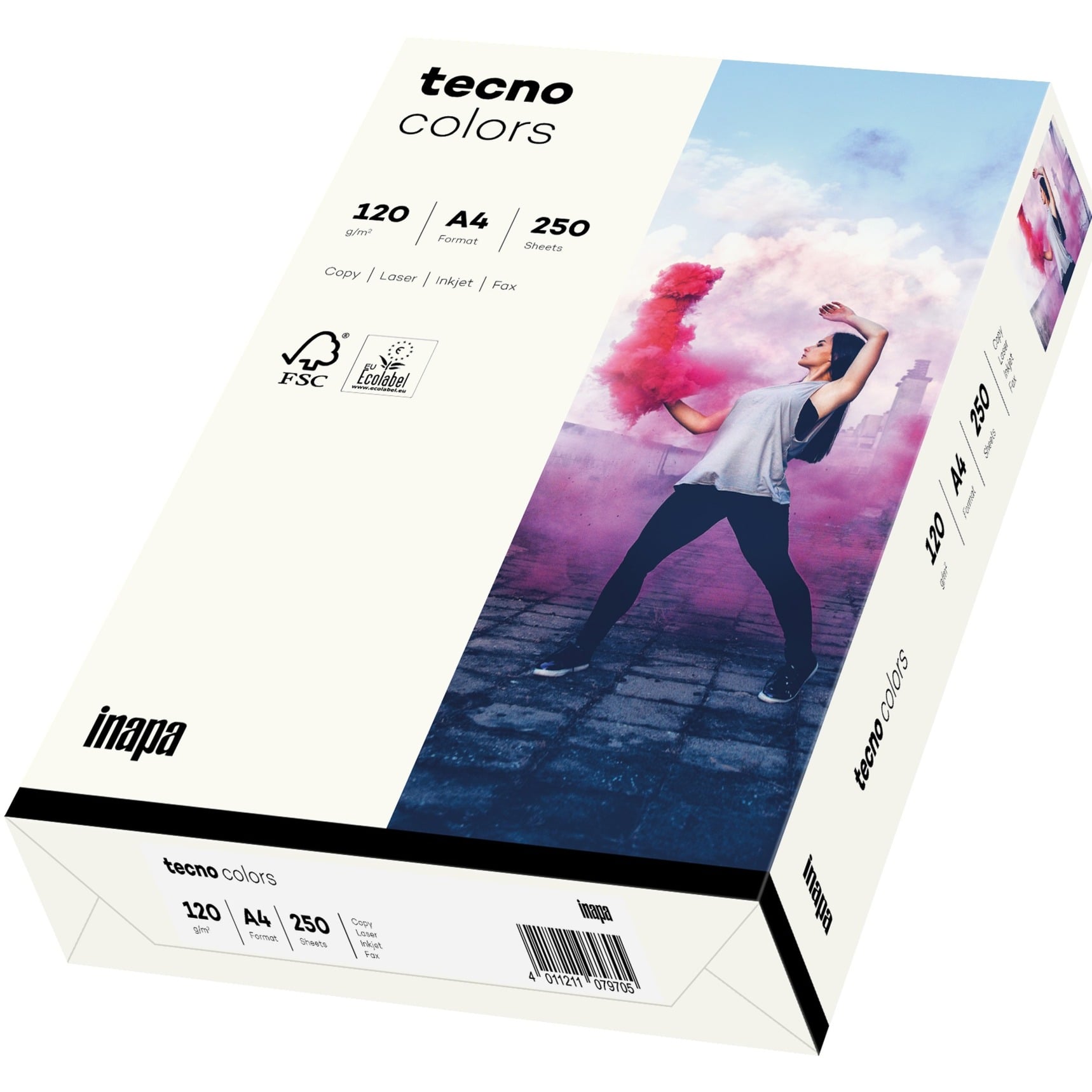 Tecno colors weiß A4, Papier