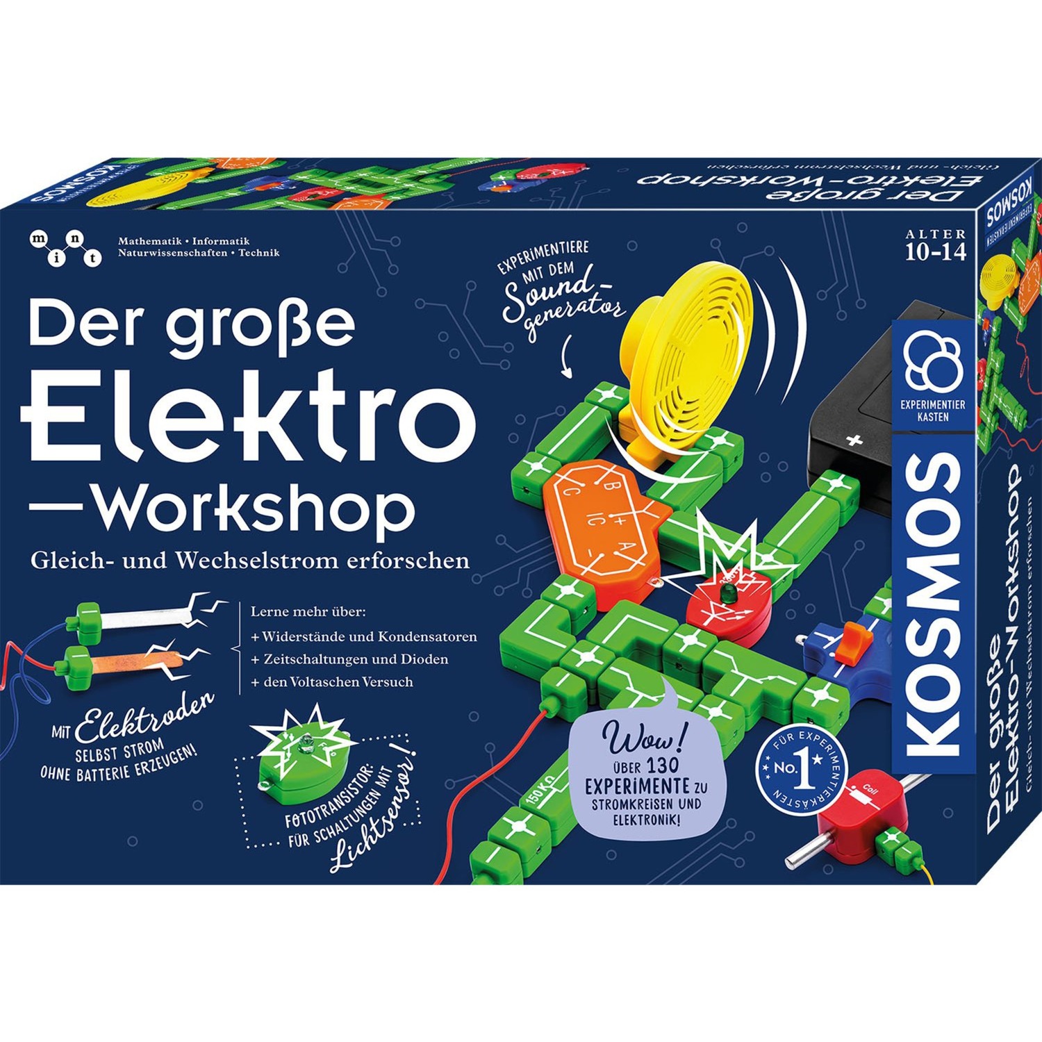 Kosmos Der große Elektro-Workshop, Experimentierkasten | 04002051620820 Kosmos Der große Elektro-Workshop, Experimentierkasten | 04002051620820