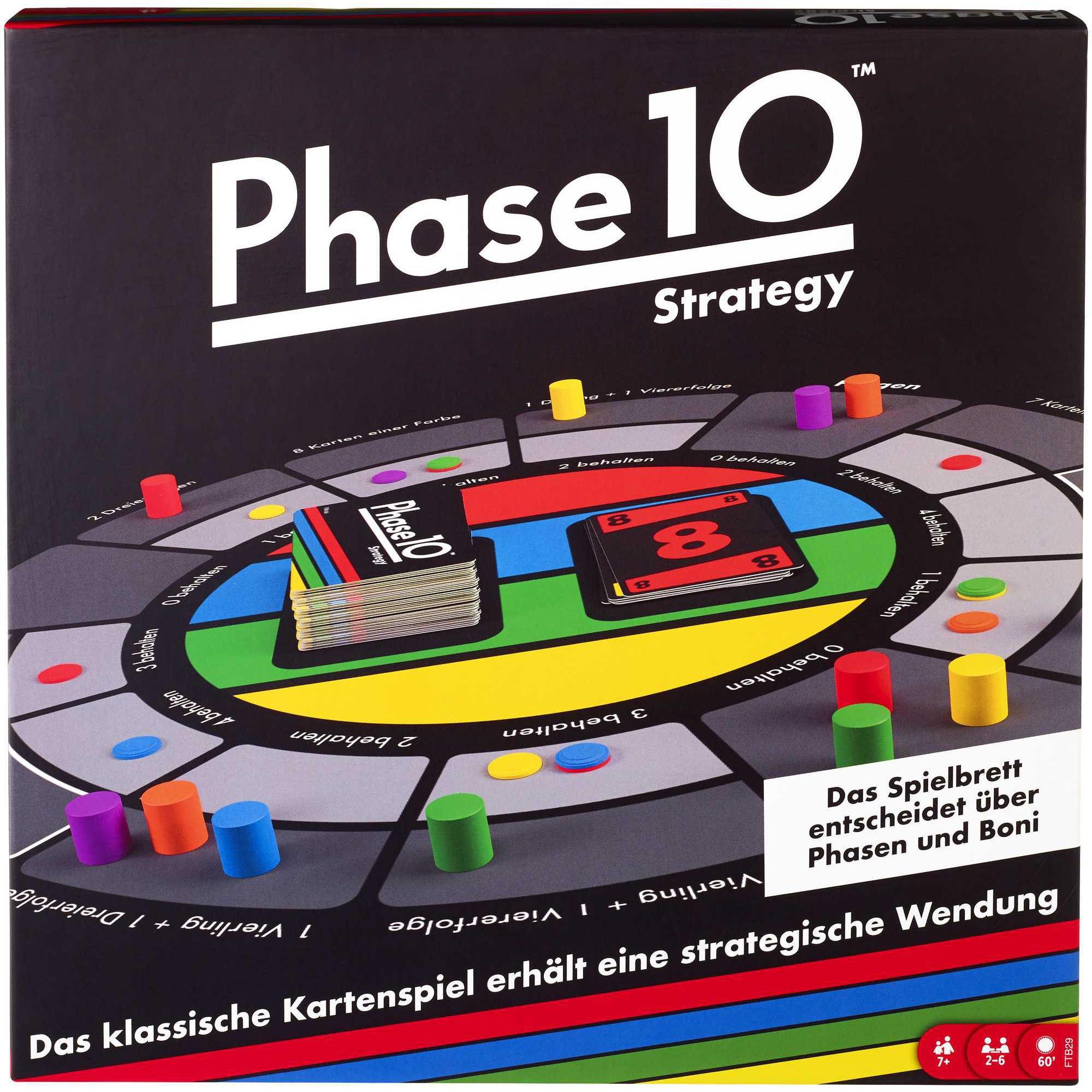 Phase 10 Strategy Brettspiel