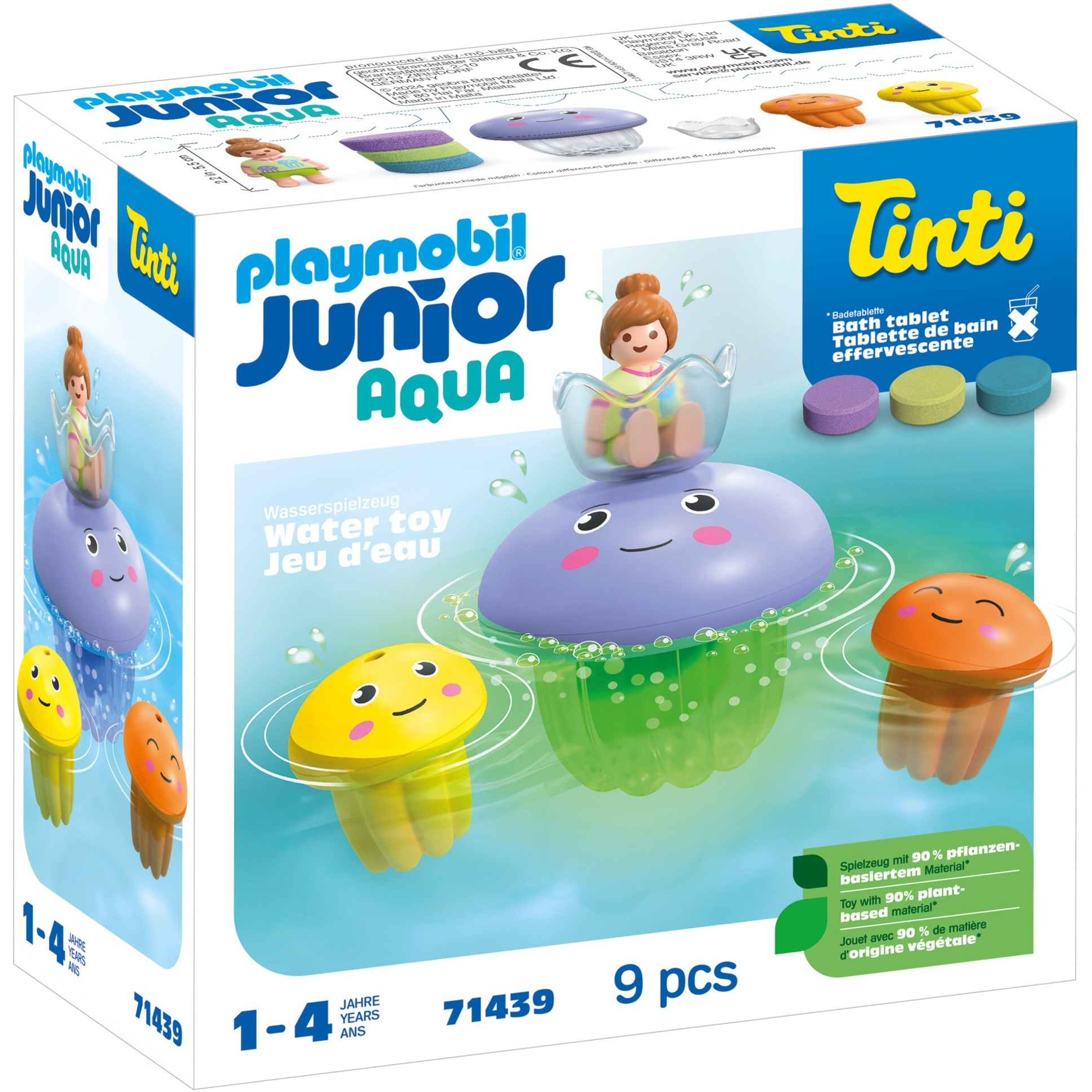 PLAYMOBIL 71439 Junior Aqua & Tinti: Bunte Quallenfamilie, Konstruktionsspielzeug | 04008789714398 PLAYMOBIL 71439 Junior Aqua & Tinti: Bunte Quallenfamilie, Konstruktionsspielzeug | 04008789714398