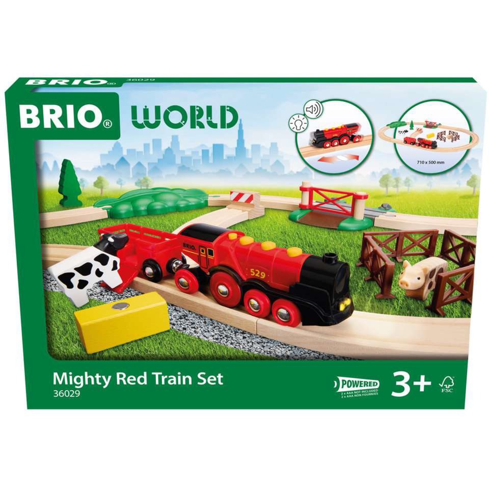 World Rote Lola Bauernhof Zugset, Bahn