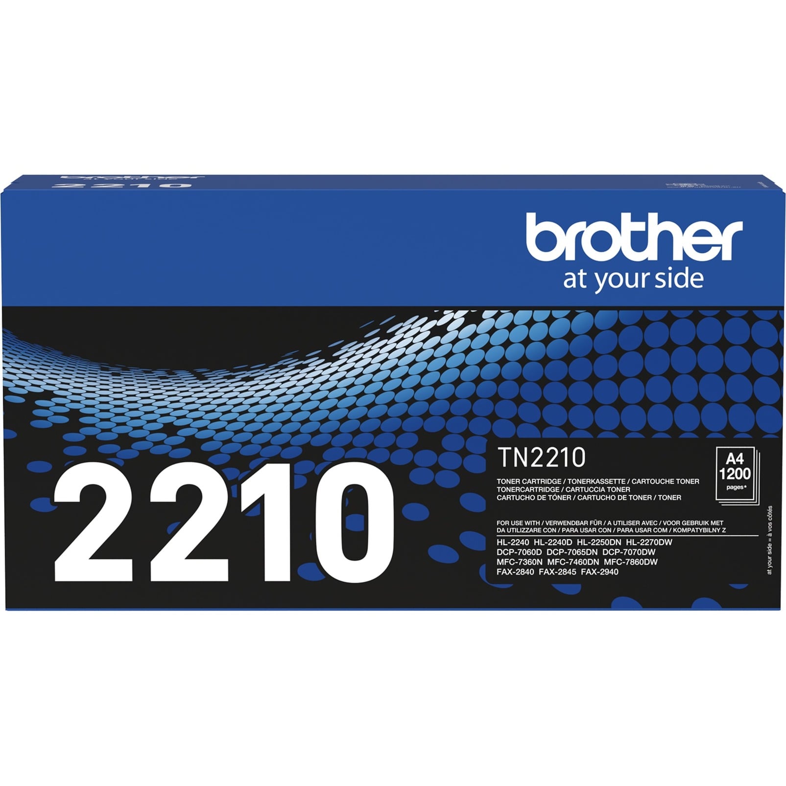 Brother Toner TN-2210, schwarz, ca. 1200 Seiten 4977766682800 Brother