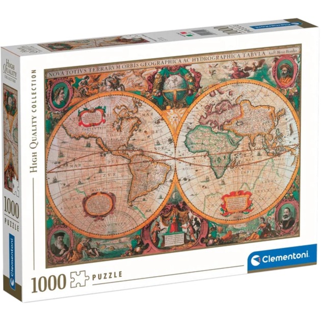 Clementoni High Quality Collection – Antike Karte, Puzzle | 08005125312290 Clementoni High Quality Collection – Antike Karte, Puzzle | 08005125312290