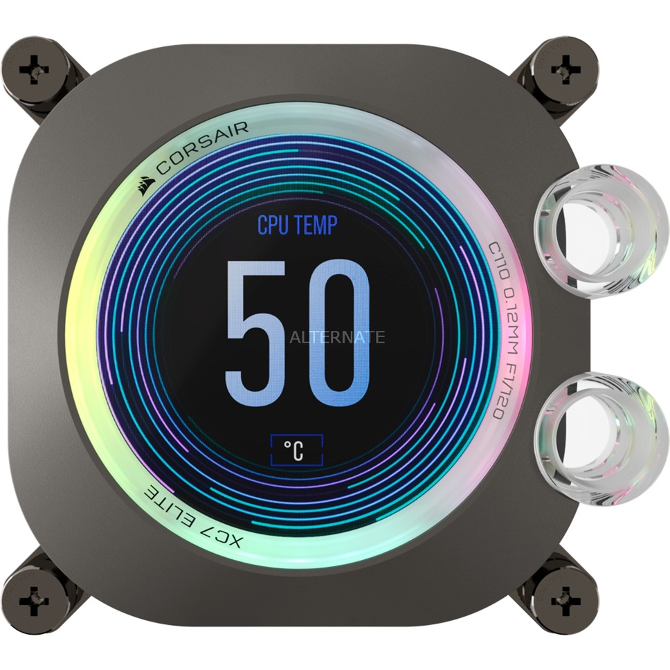 Waterblock CPU CORSAIR ICUE LINK XC7 RGB - Raffreddamento A Liquido Per PC - Foto 4