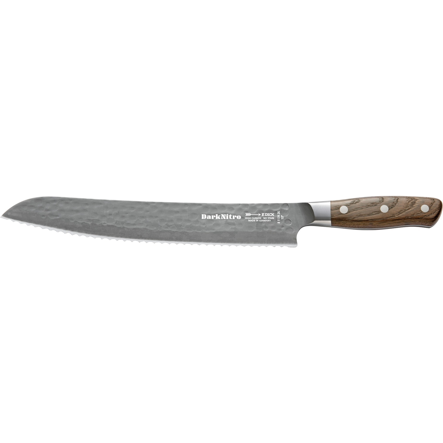 DICK DarkNitro Brotmesser Wellenschliff, 26cm | 04009215187939 DICK DarkNitro Brotmesser Wellenschliff, 26cm | 04009215187939