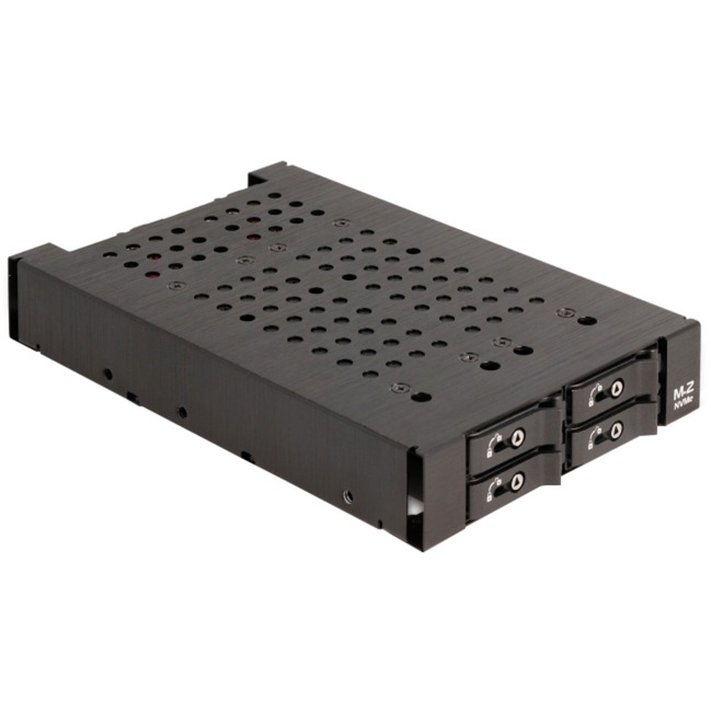 Delock 3.5″ Wechselrahmen für 4 x M.2 NVMe SSD | 04043619471119 Delock 3.5″ Wechselrahmen für 4 x M.2 NVMe SSD | 04043619471119