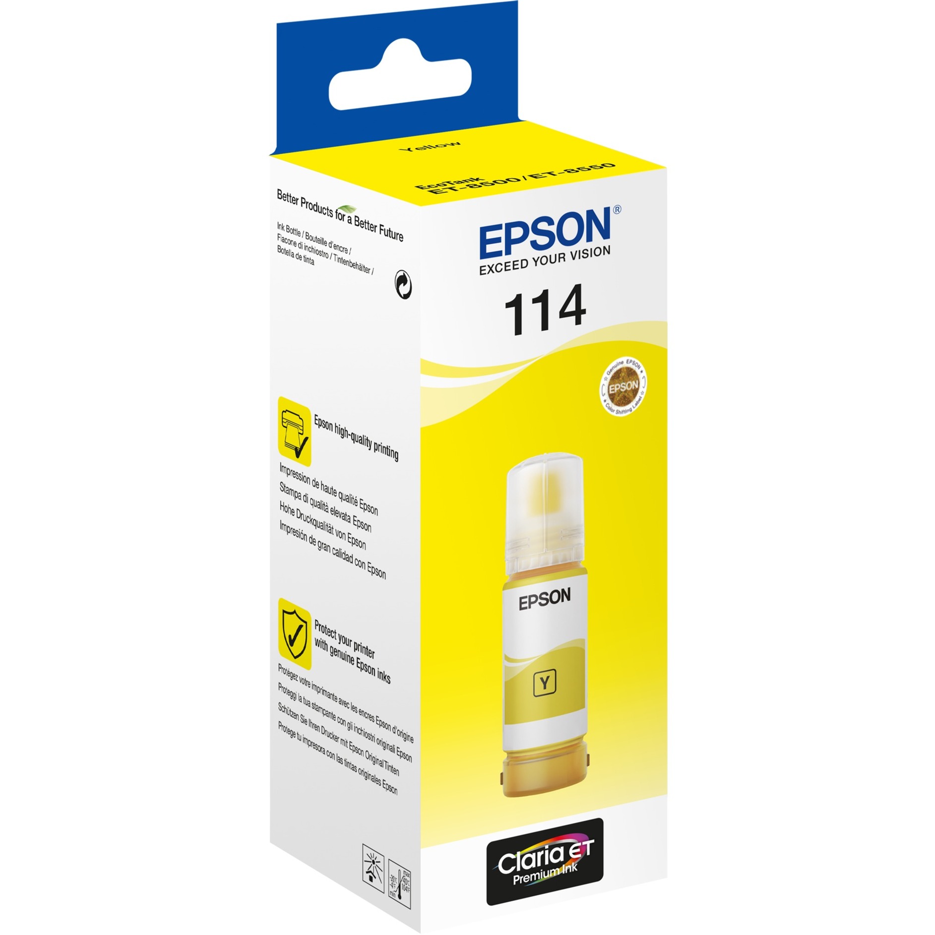 Epson Druckerpatrone 114 / T07B4 (C13T07B440) gelb 8715946687322 Epson