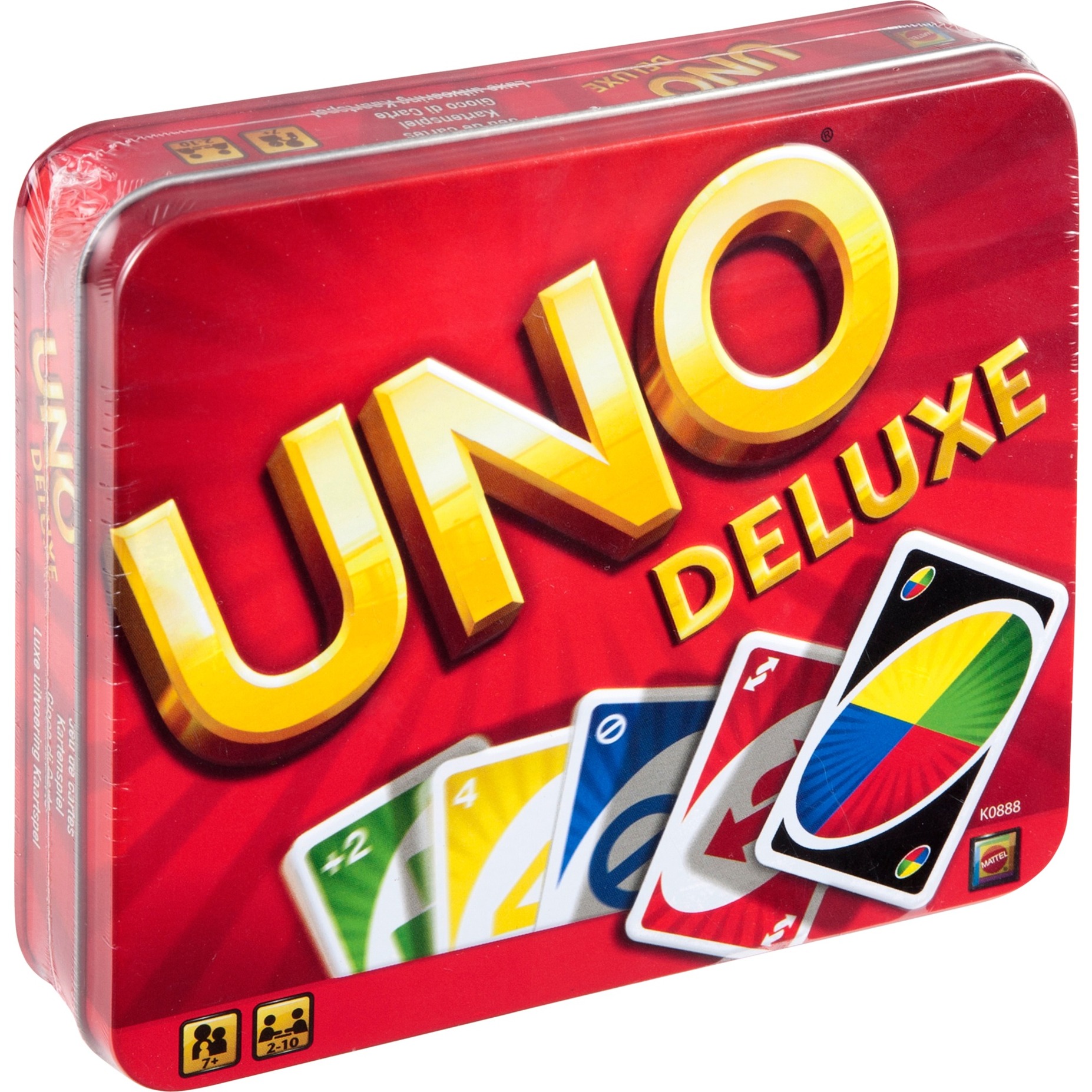 MATTEL GAMES UNO Deluxe, Kartenspiel | 00027084378078