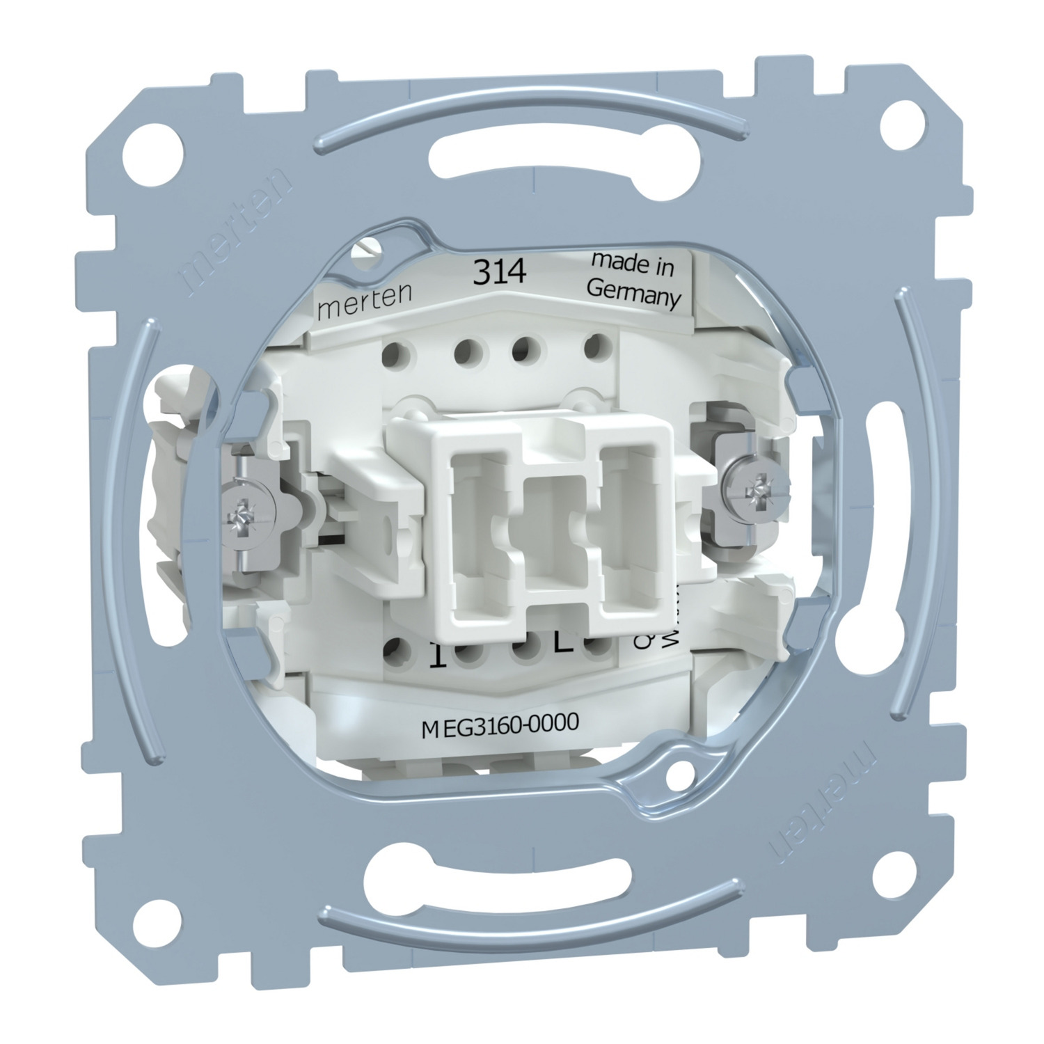 Taster-Einsatz Einzeltaster Orientierungslicht 10 Ampere MEG3160-0000