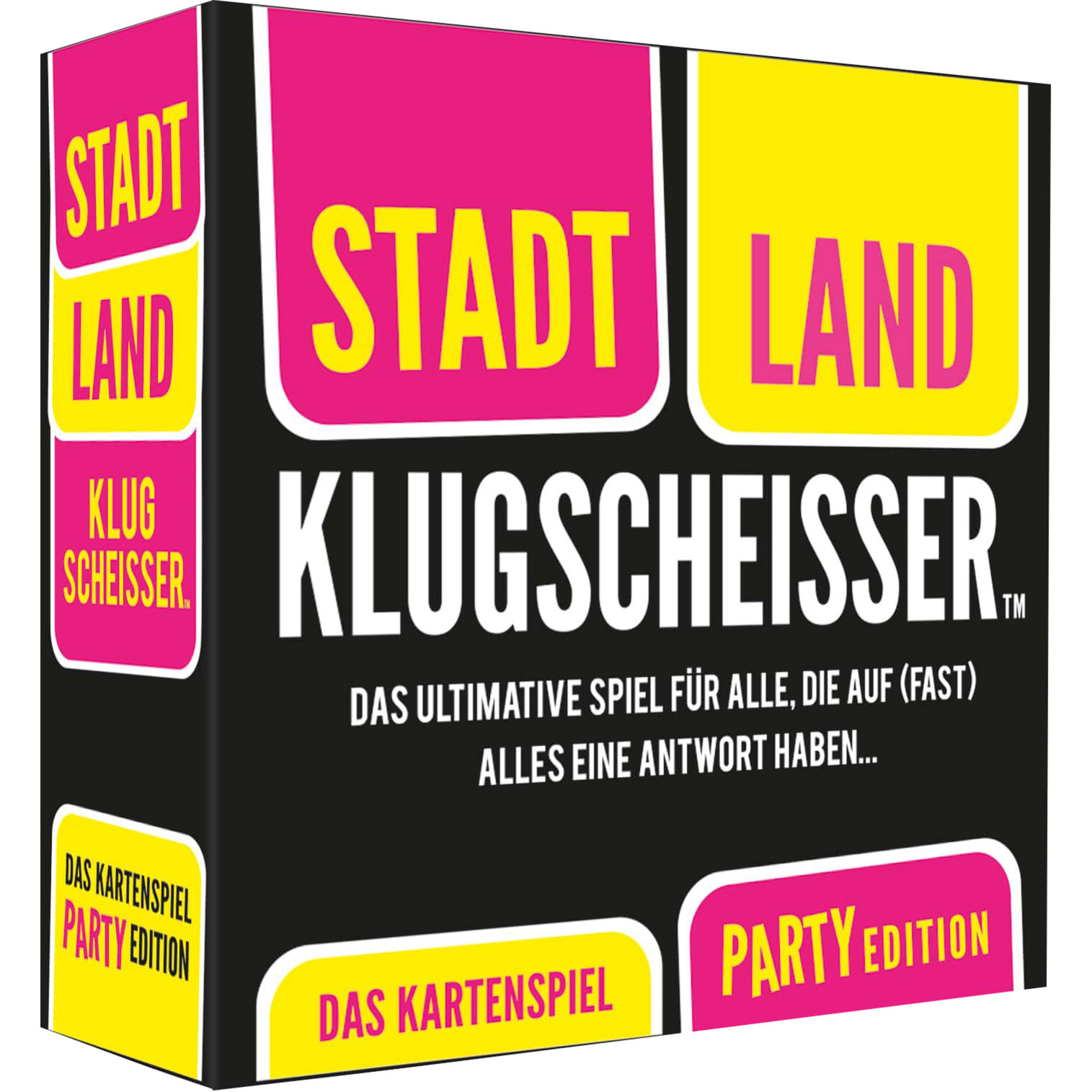Stadt Land Klugscheisser - Das Kartenspiel (Party Edition), Partyspiel