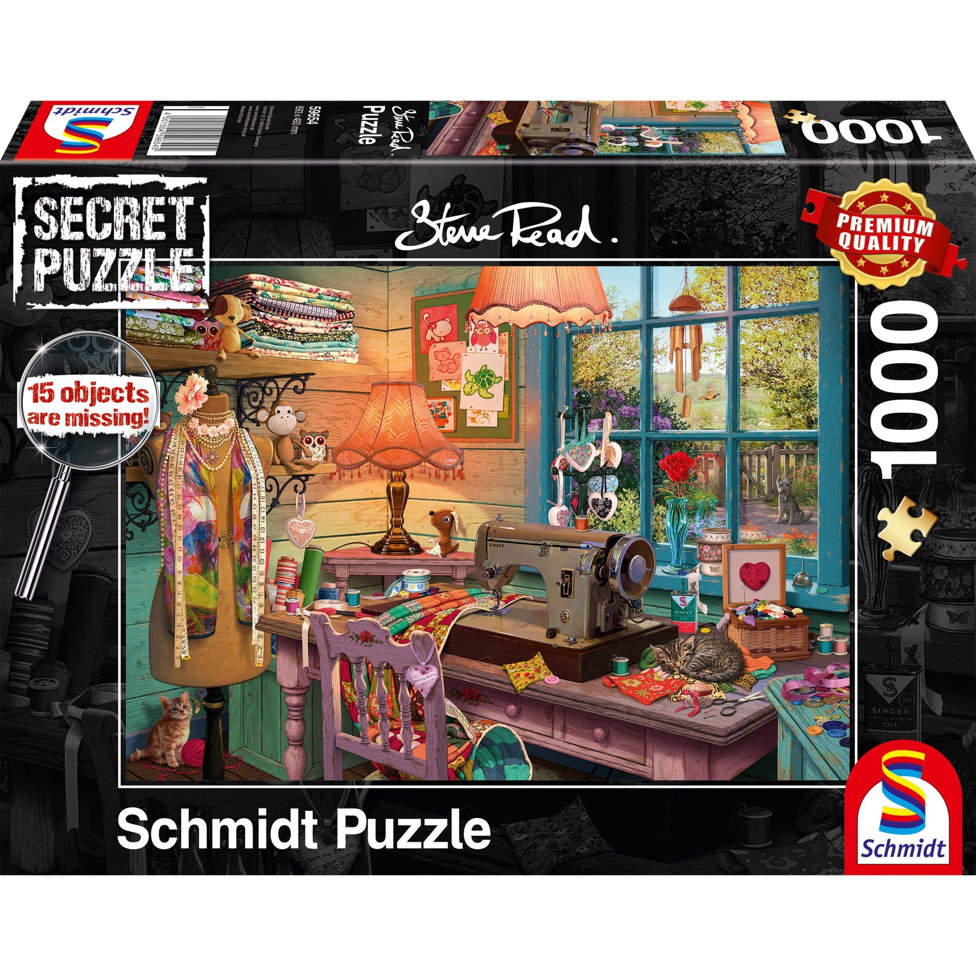 Steve Read: Secret Puzzles - Im Nähzimmer