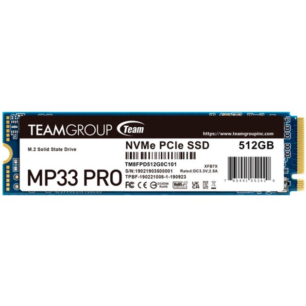 MP33 PRO 512 GB, SSD