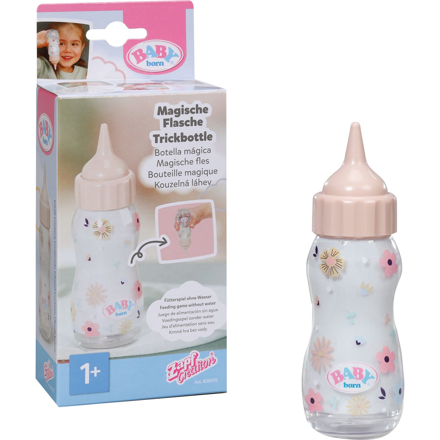 BABY born® Lunch Time Magische Flasche, Puppenzubehör