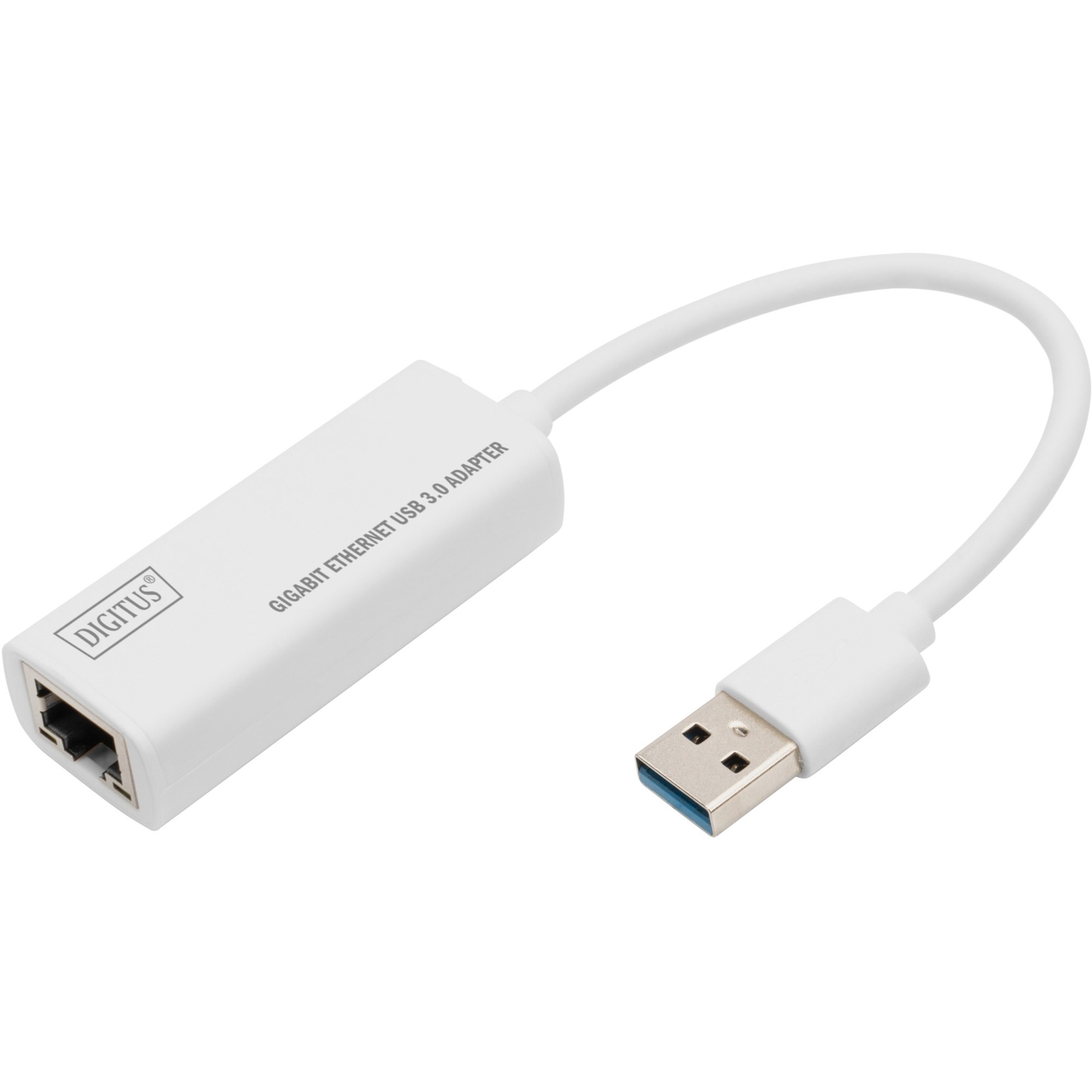 USB 3.2 Gen 1 Adapter, USB-A Stecker > RJ-45 Buchse, LAN-Adapter