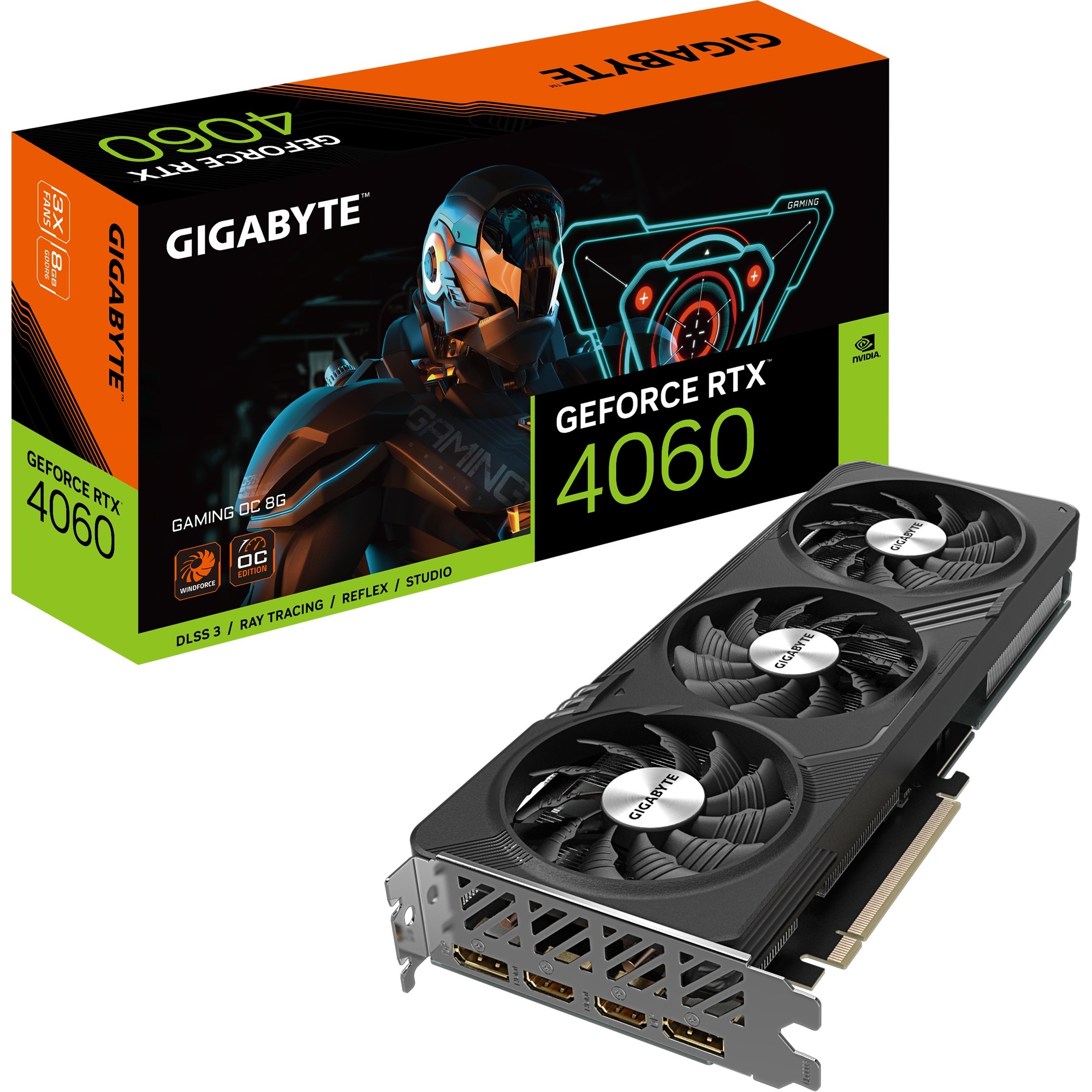 Gigabyte GeForce RTX 4060 GAMING OC, Grafikkarte | 04719331313692 Gigabyte GeForce RTX 4060 GAMING OC, Grafikkarte | 04719331313692