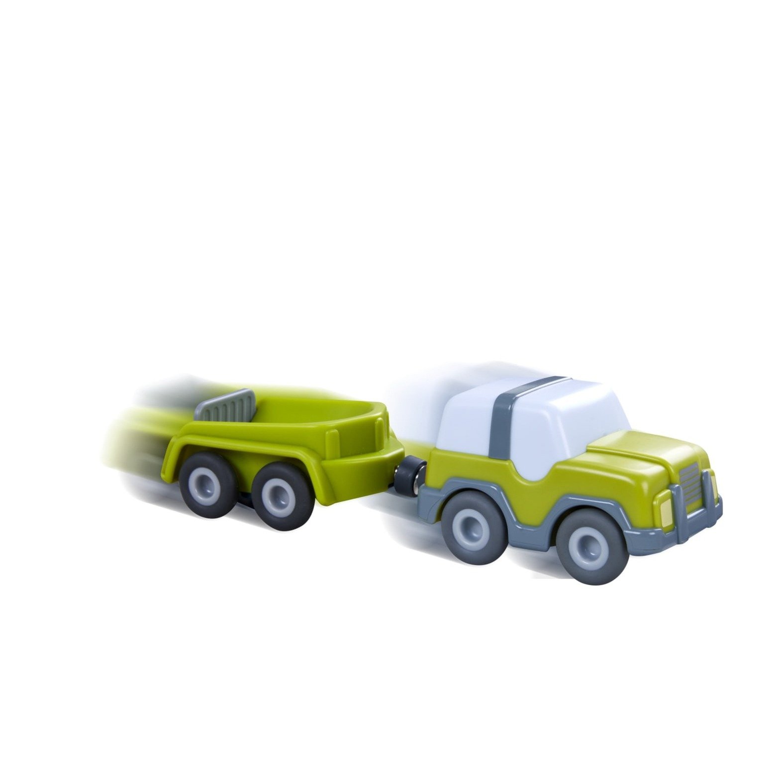 HABA Kullerbü – Geländewagen mit Anhänger, Spielfahrzeug | 04010168261461 HABA Kullerbü – Geländewagen mit Anhänger, Spielfahrzeug | 04010168261461