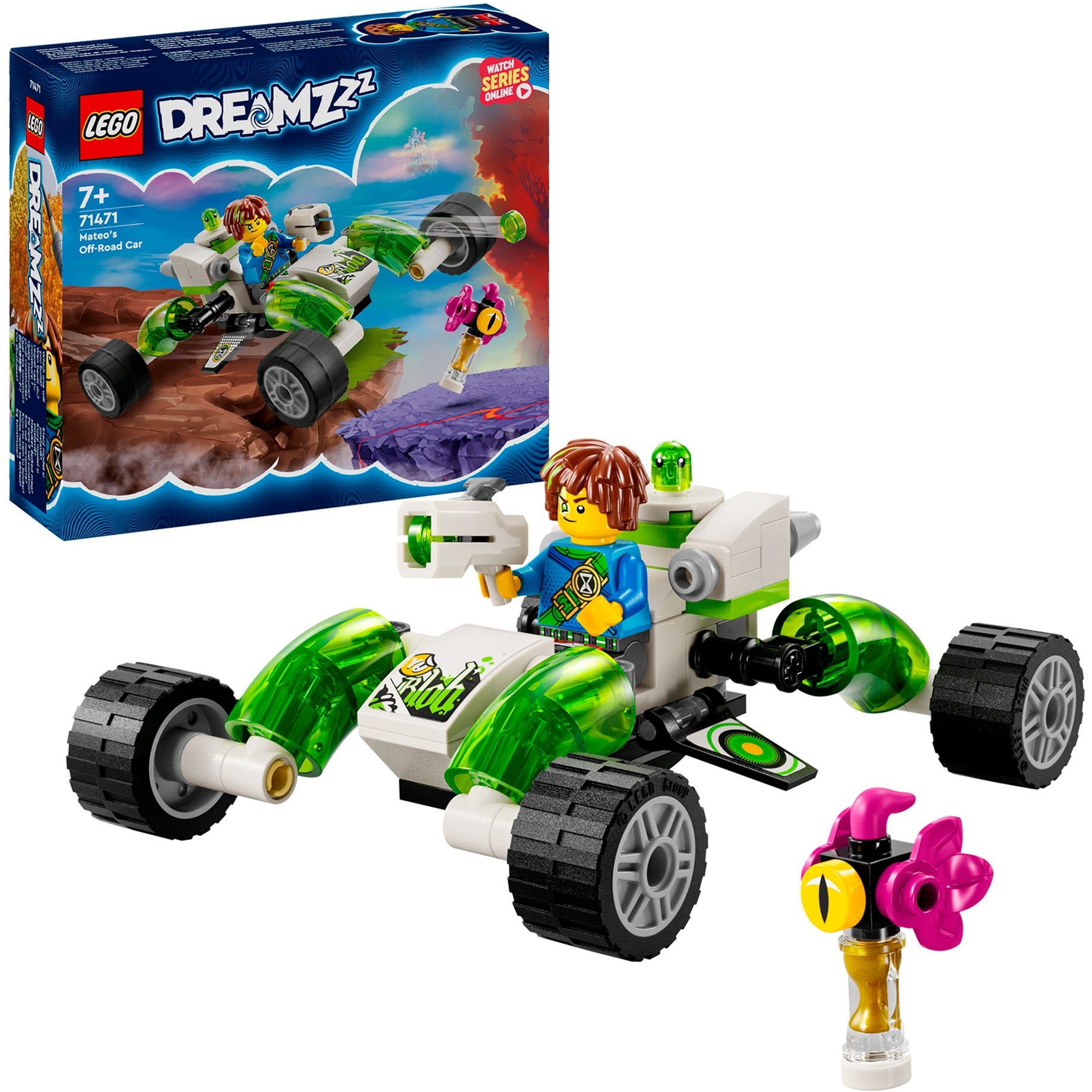 71471 DreamZzz Mateos Geländeflitzer, Konstruktionsspielzeug