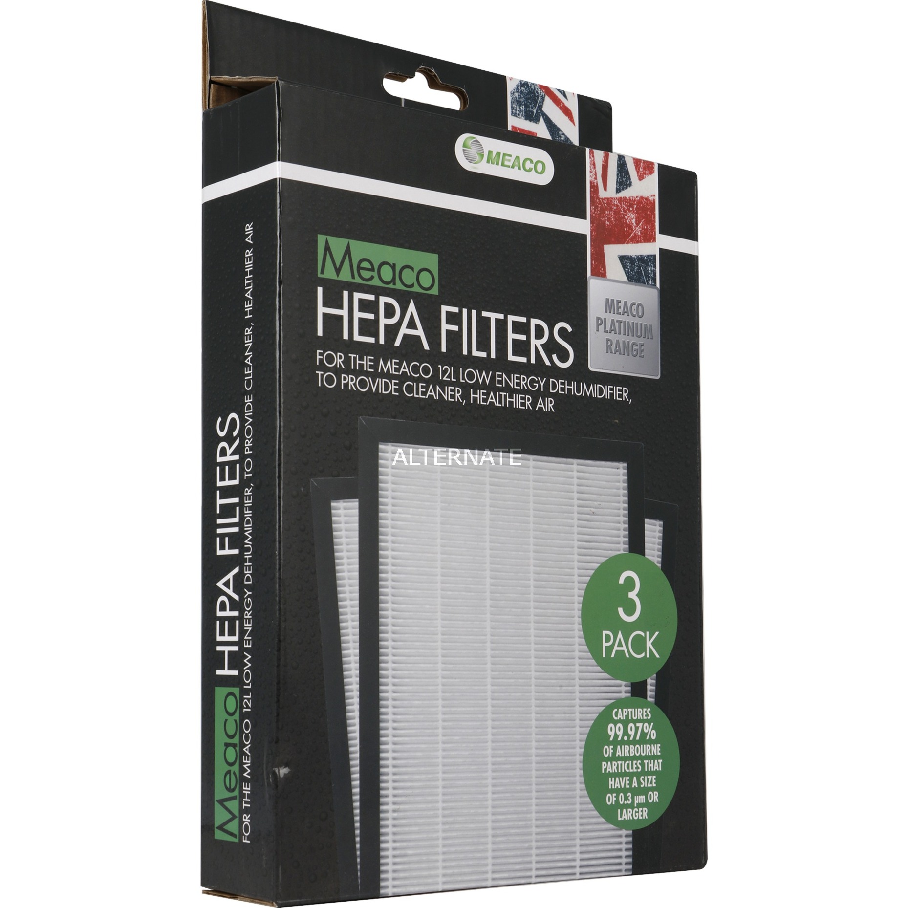 Platinum 12 HEPA-Filter, 3 Stück