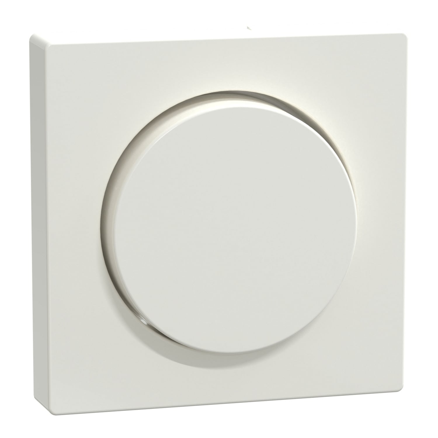 Zentralplatte mit Drehknopf für Dimmer im Design System M, Typ MEG5250-0319
