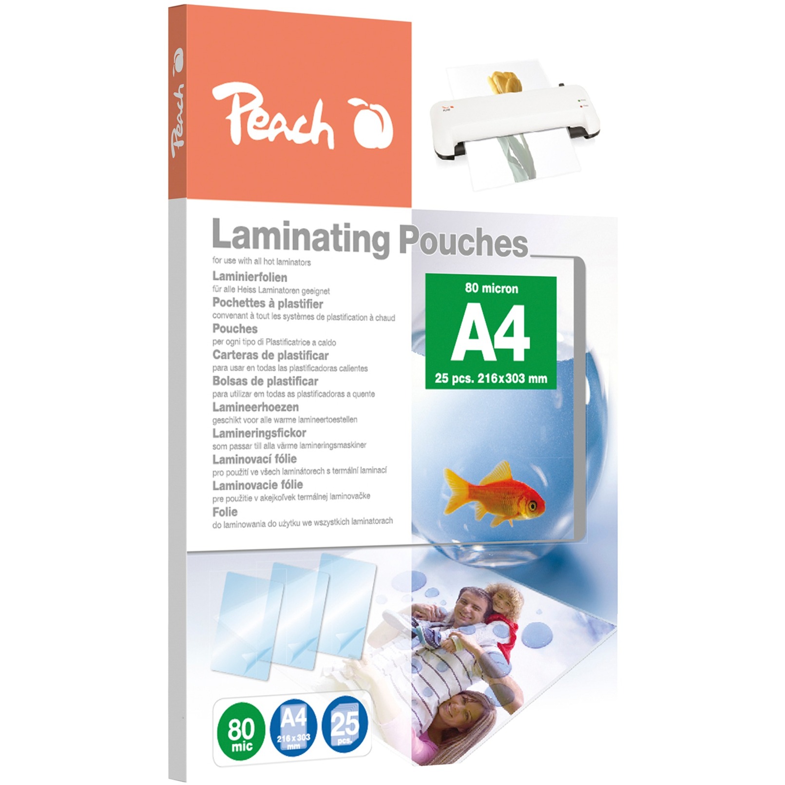 Laminierfolie A4 80mic PPR080-02, Folien