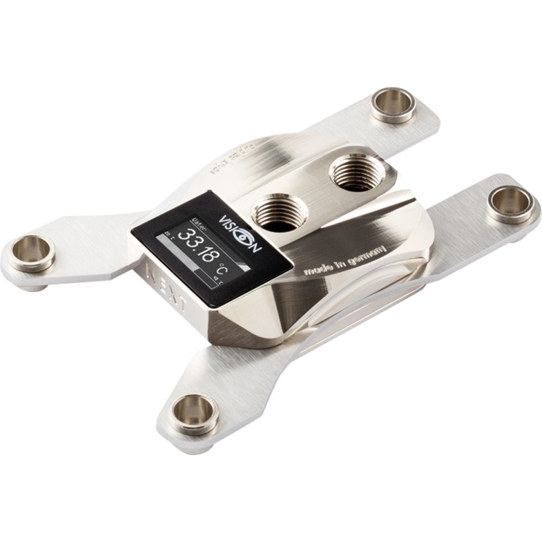 Aquacomputer cuplex kryos NEXT mit VISION TR4, Nickel/.925 Silber, CPU-Kühler | 04260473311683 Aquacomputer cuplex kryos NEXT mit VISION TR4, Nickel/.925 Silber, CPU-Kühler | 04260473311683