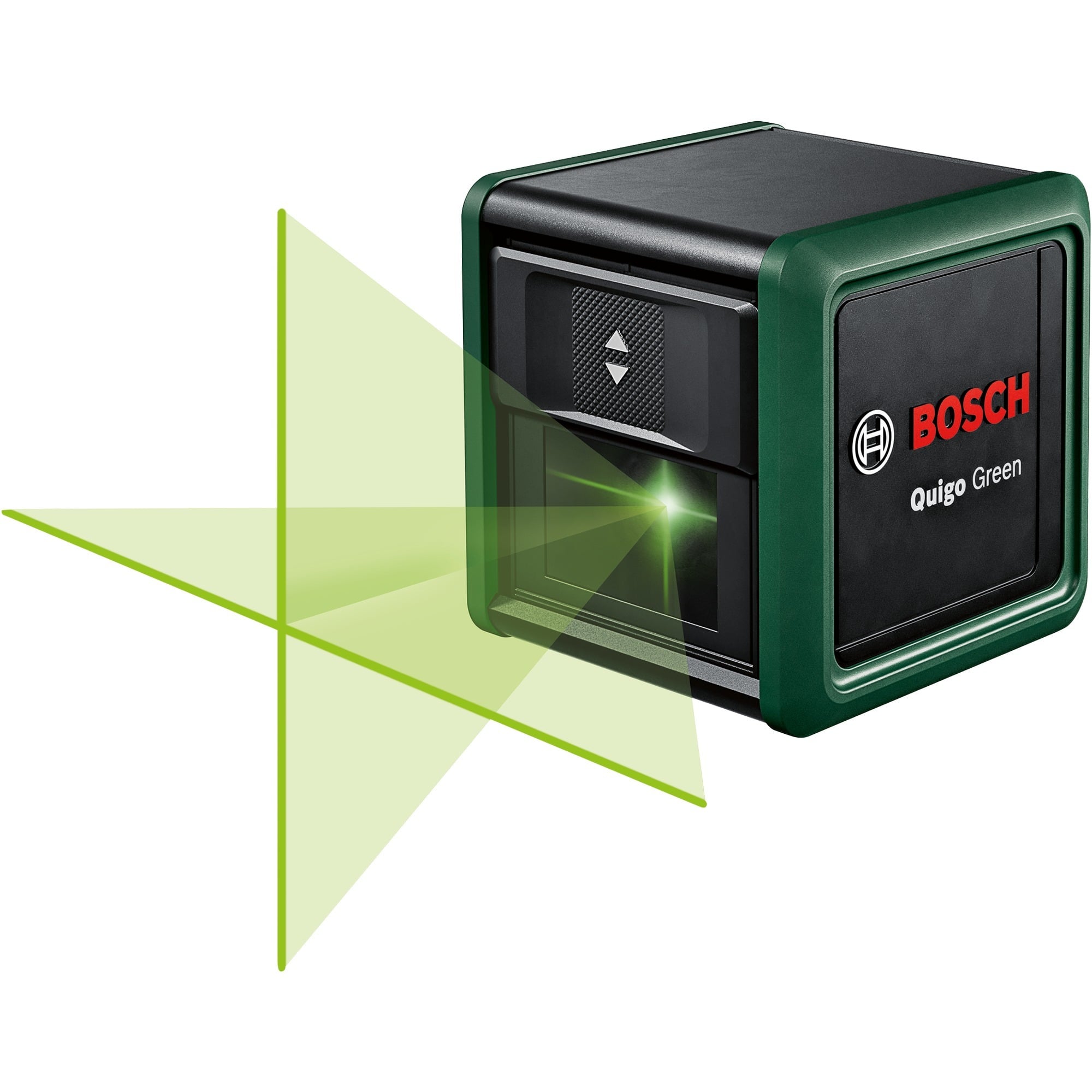 Kreuzlinienlaser Quigo Green, mit Klemme