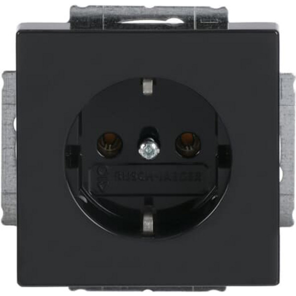 Steckdose CEE 7/3 Typ F mit Erdungsclips, 16 Ampere, 250 Volt, Unterputz, 1-fach