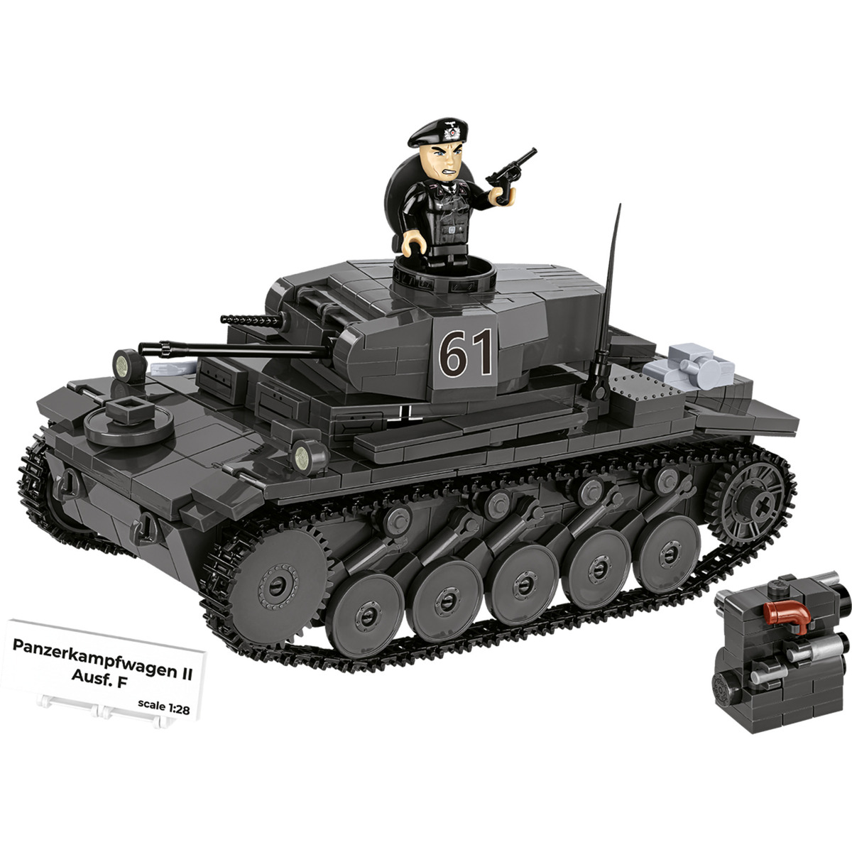 Panzerkampfwagen II Ausf. F, Konstruktionsspielzeug