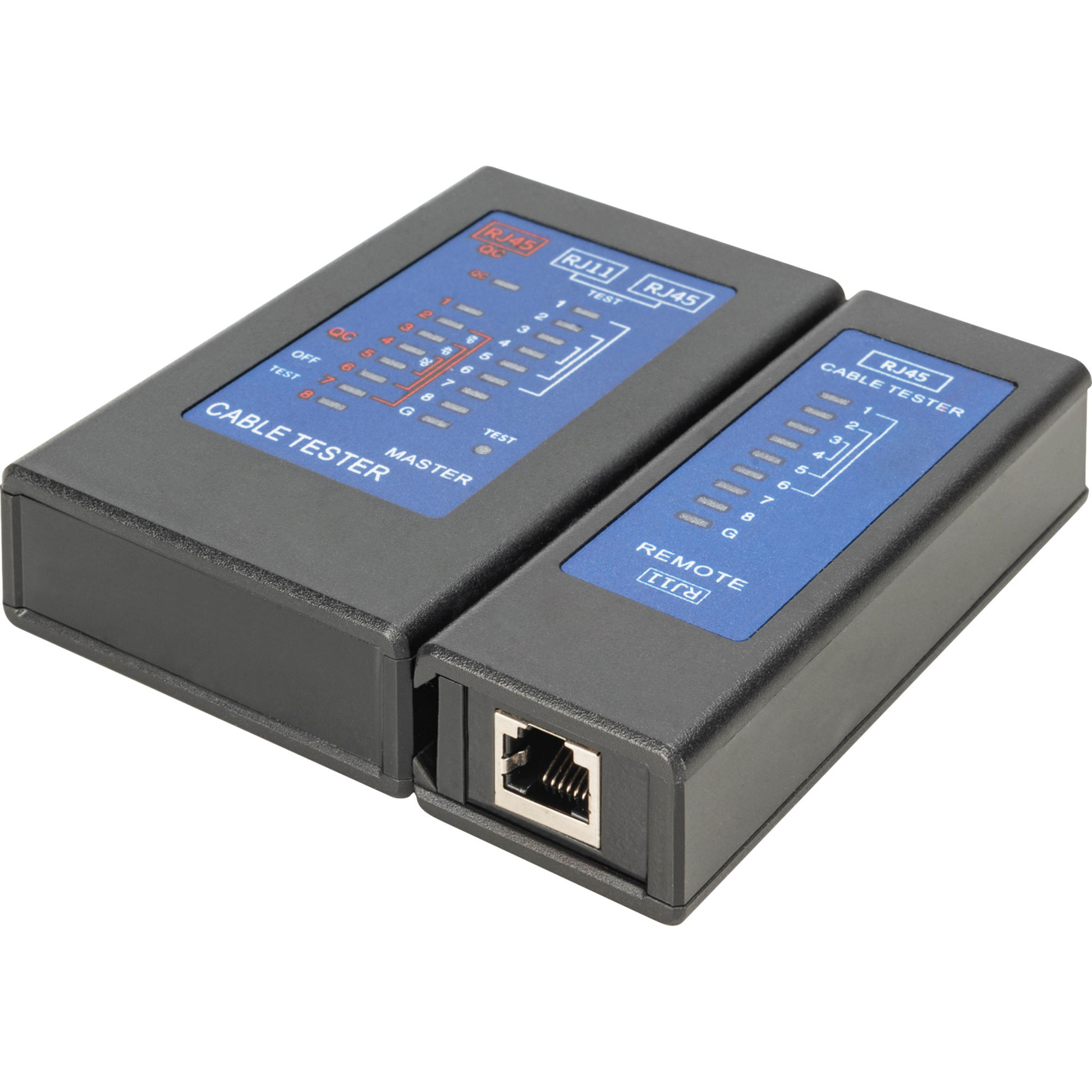 Einseitiger Kabeltester für RJ45 Netzwerkkabel