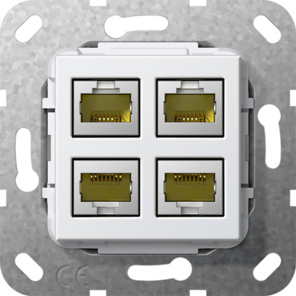 Modular Jack RJ45 Kategorie 6A, Abdeckung