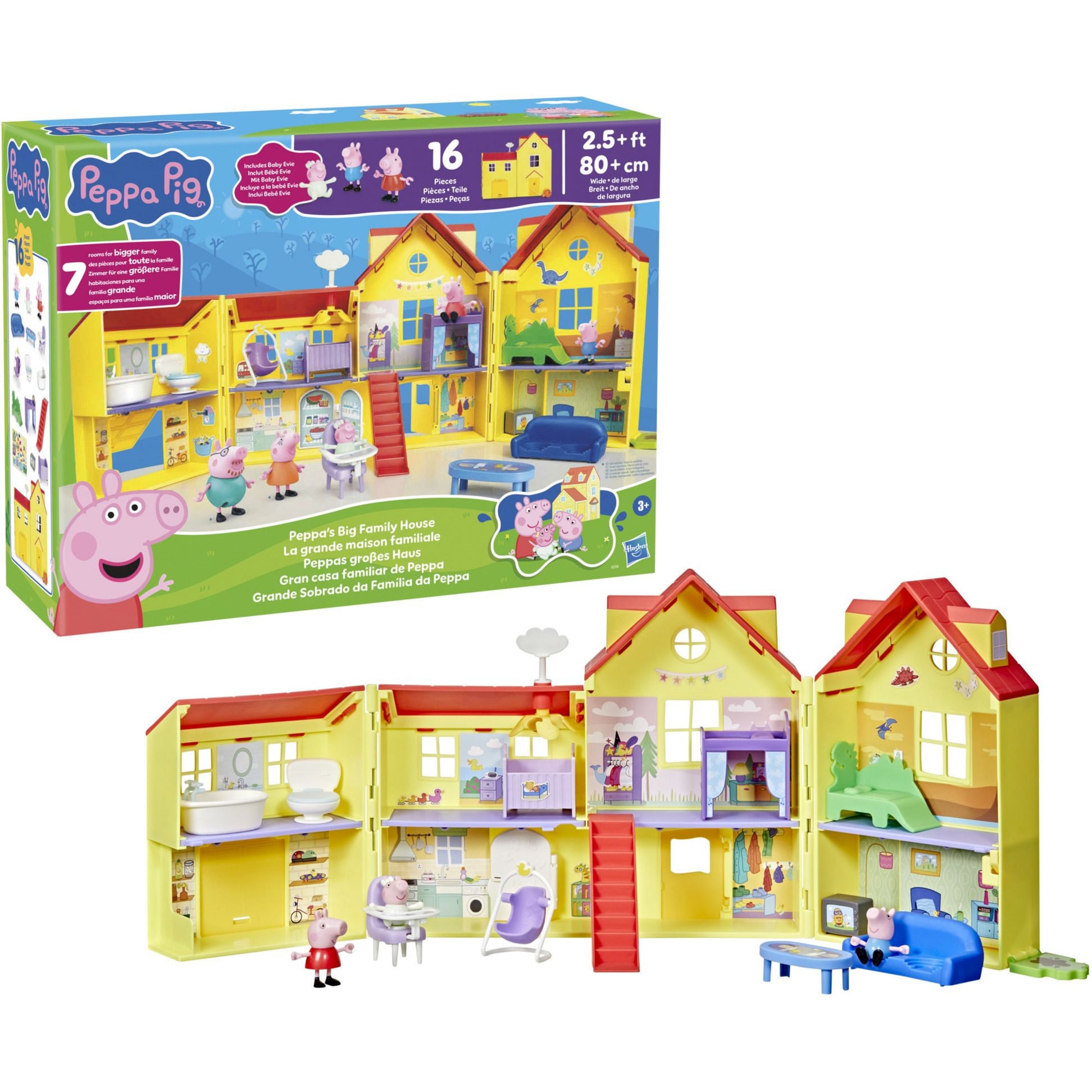 Peppas großes Haus Spielset, Puppenhaus