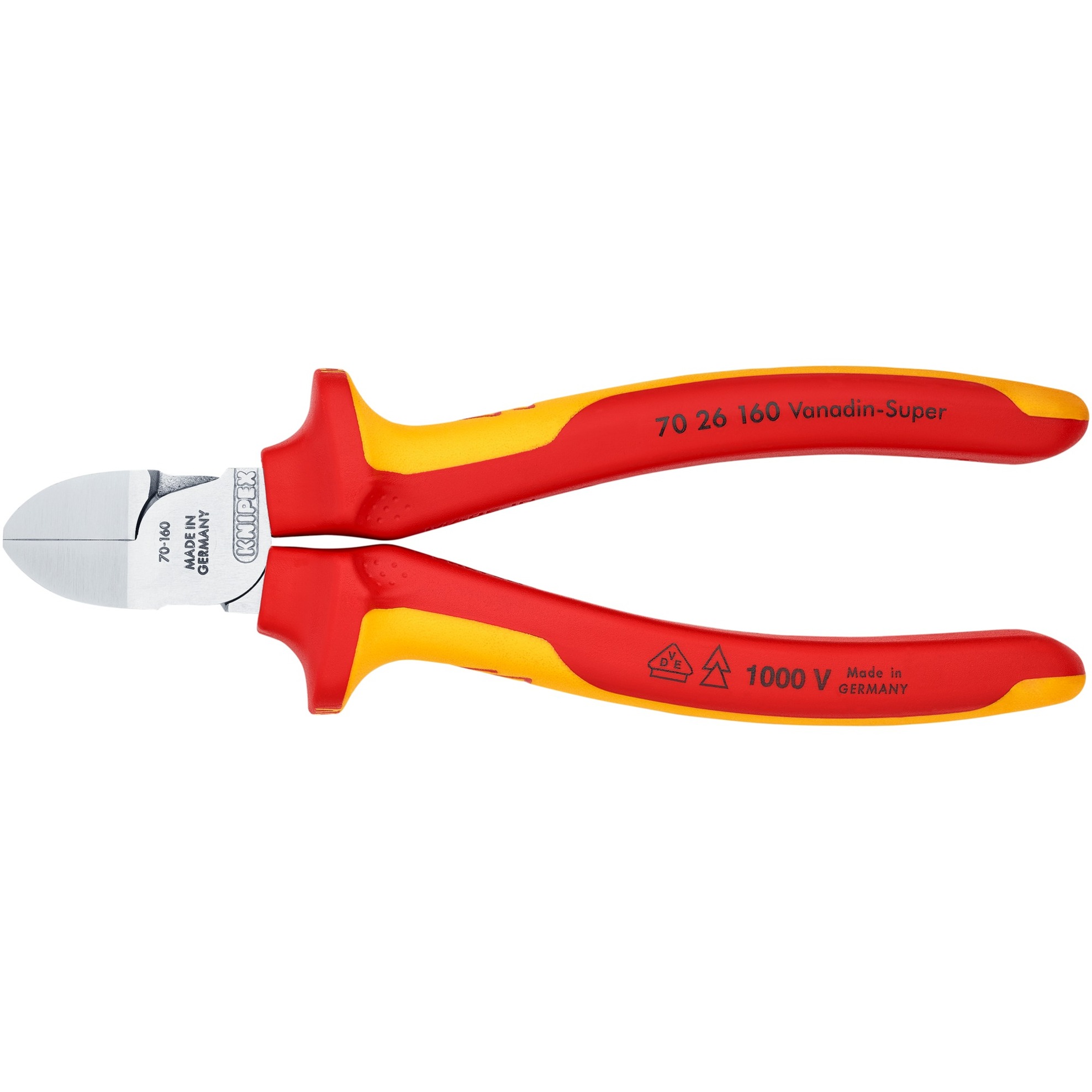 Knipex Seitenschneider 70 26 160, Schneid-Zange | 04003773018223 Knipex Seitenschneider 70 26 160, Schneid-Zange | 04003773018223