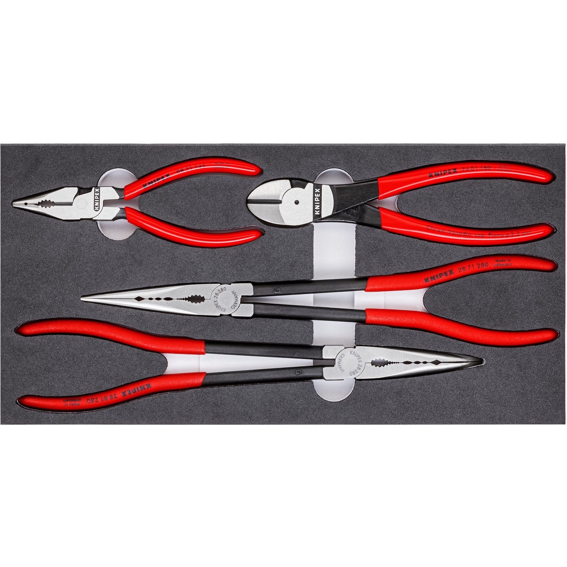 Knipex Zangen-Set „KFZ“ 002001V16 | 04003773081593 Knipex Zangen-Set „KFZ“ 002001V16 | 04003773081593