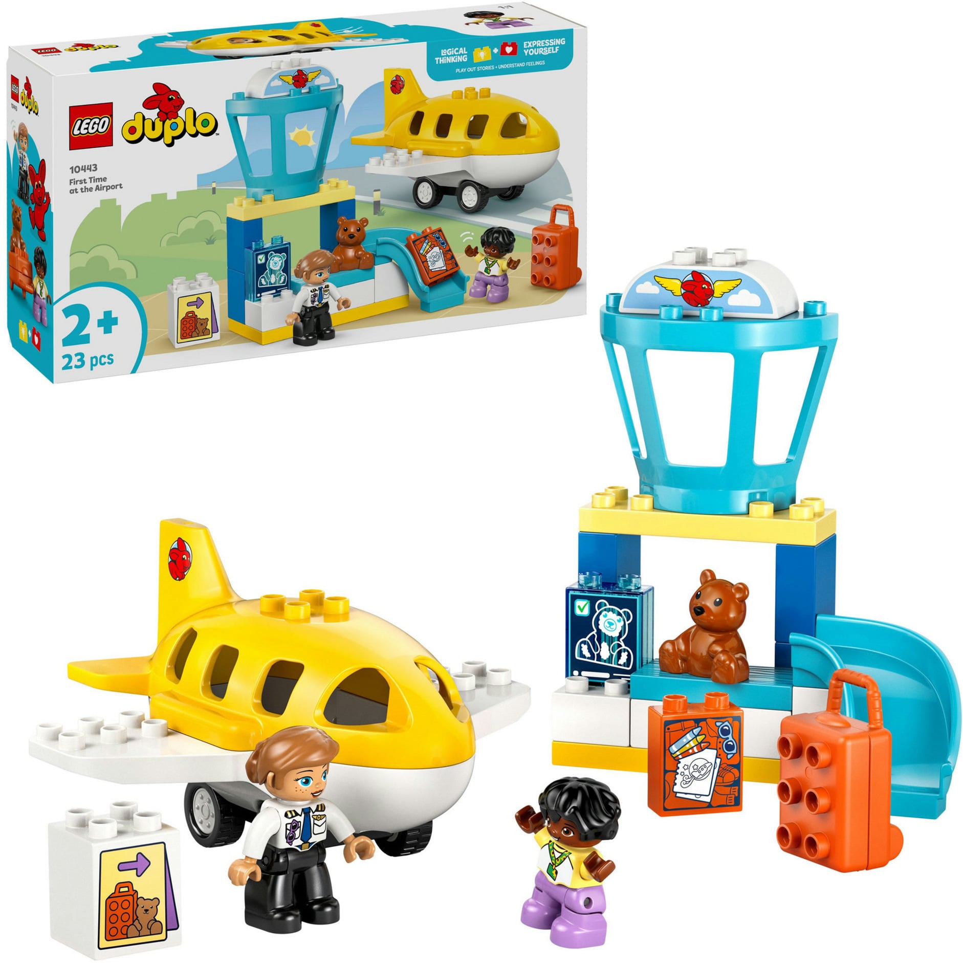 10443 DUPLO Town Erster Besuch im Flughafen, Konstruktionsspielzeug