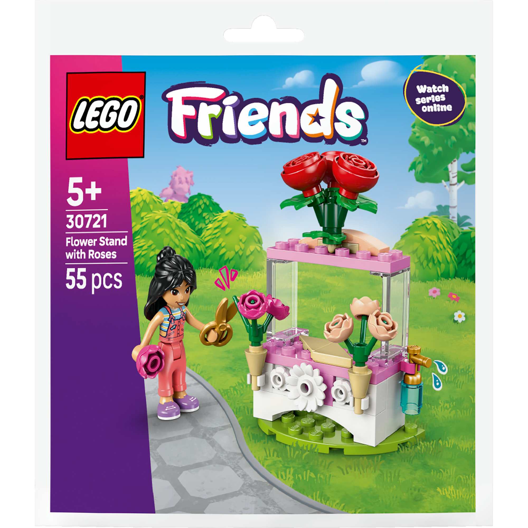 30721 Friends Blumenstand mit Rosen, Konstruktionsspielzeug