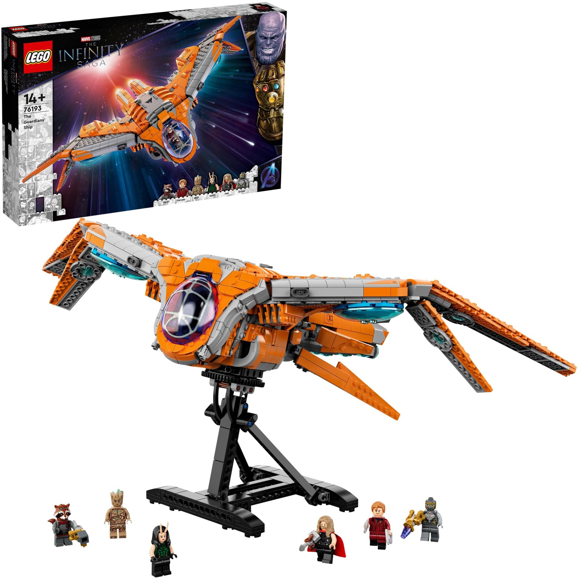 Spielzeug: Lego 76193 Marvel Super Heroes Das Schiff der Wächter