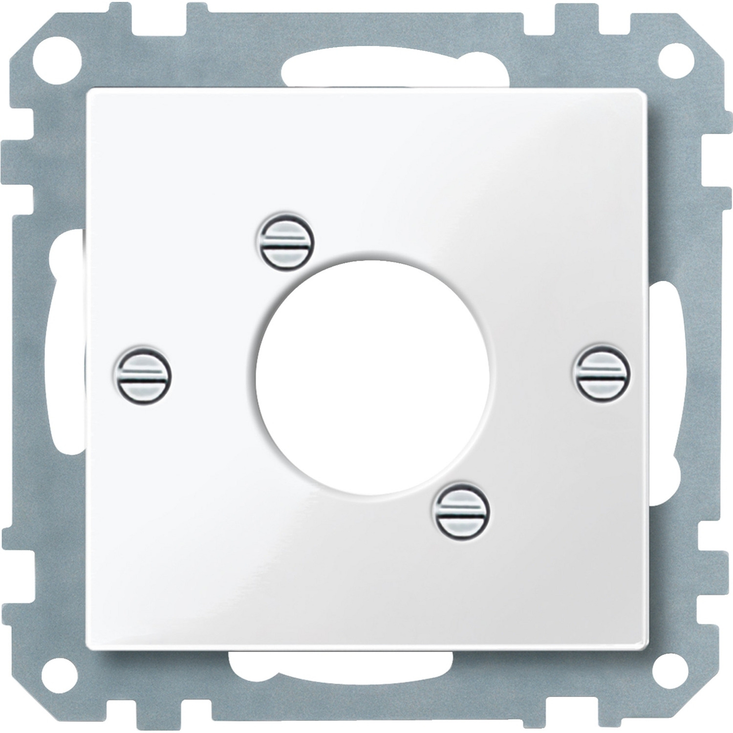 Zentralplatte für Audio-Steckverbinder XLR Rundsteckverbinder mit Basiselement