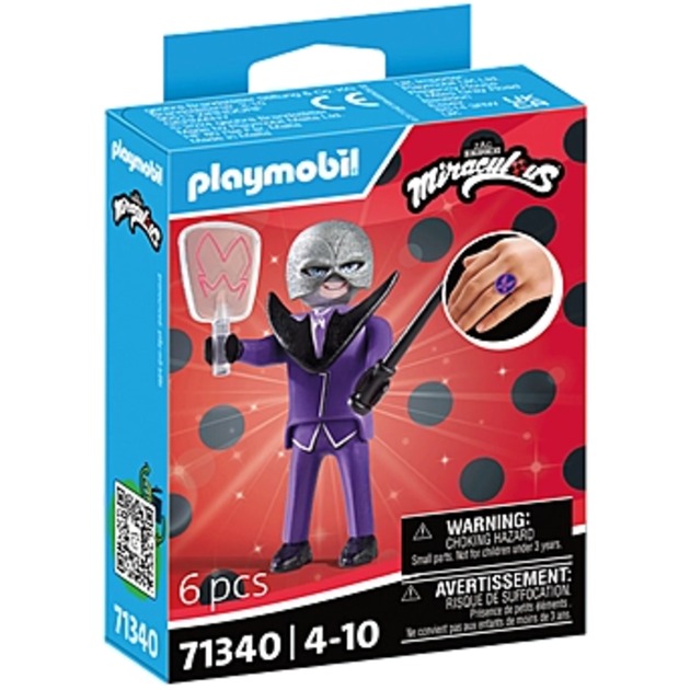 PLAYMOBIL 71340 Miraculous: Hawk Moth, Konstruktionsspielzeug | 04008789713407 PLAYMOBIL 71340 Miraculous: Hawk Moth, Konstruktionsspielzeug | 04008789713407