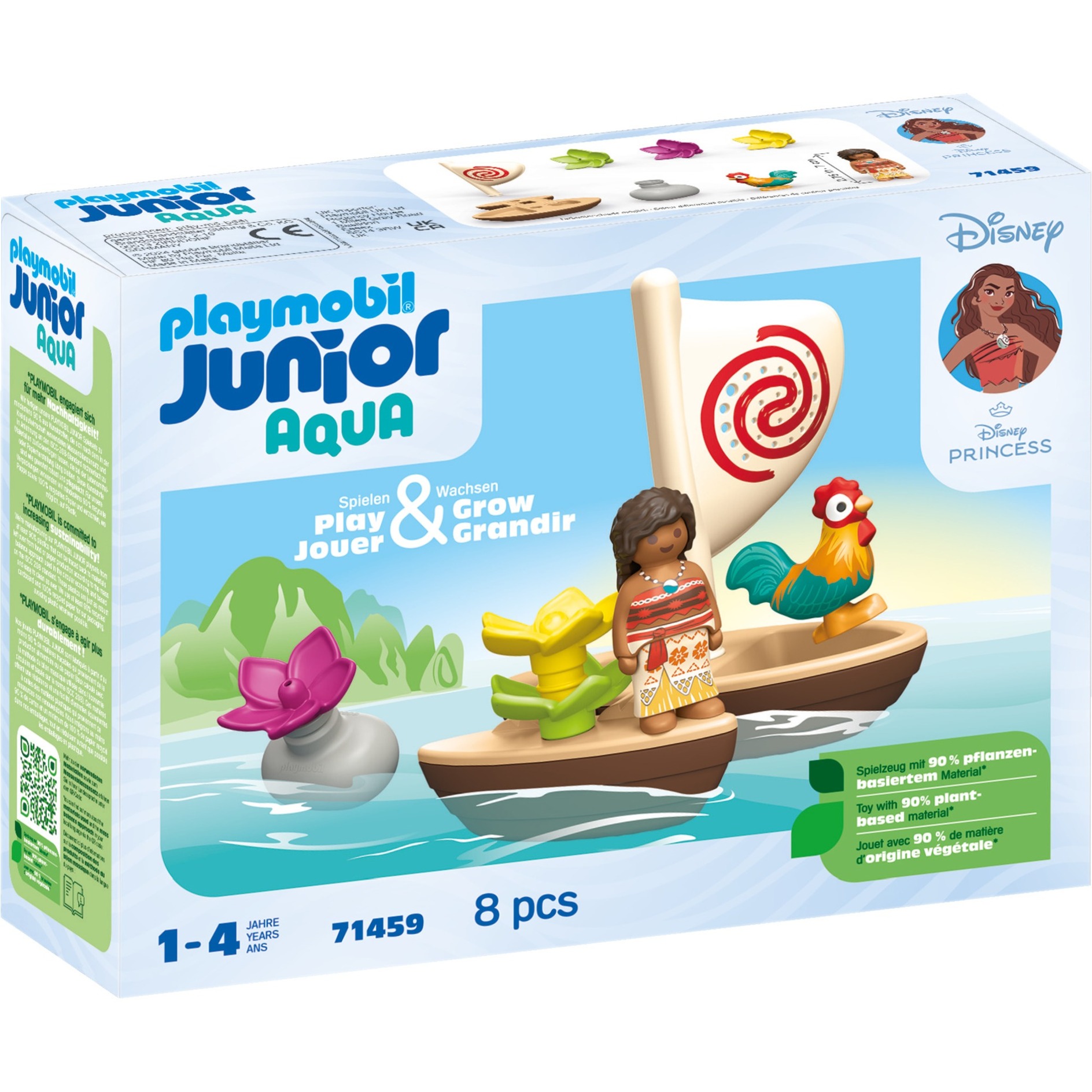 PLAYMOBIL 71459 Junior Aqua & Disney: Vaiana Katamaran, Konstruktionsspielzeug | 04008789714596 PLAYMOBIL 71459 Junior Aqua & Disney: Vaiana Katamaran, Konstruktionsspielzeug | 04008789714596