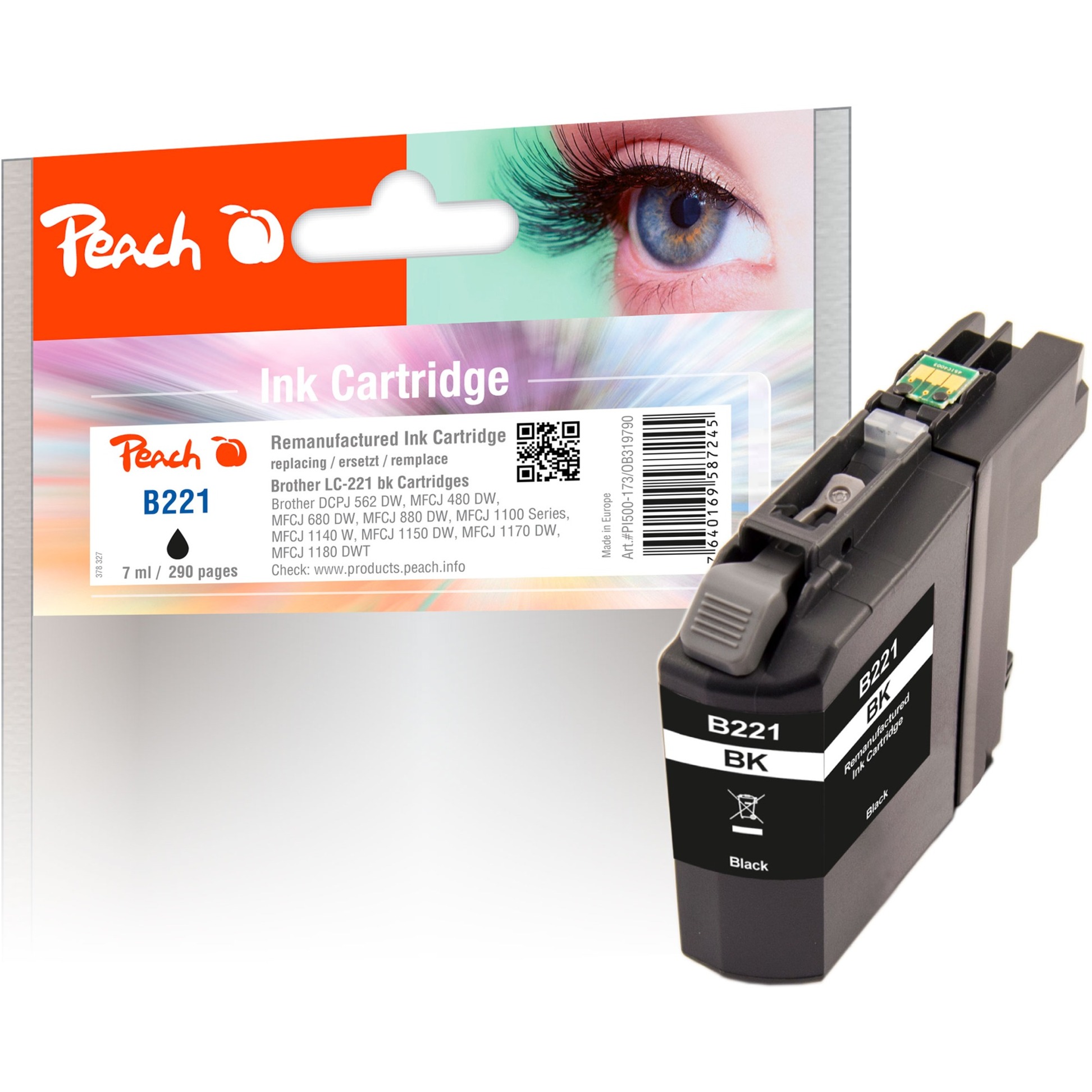 Tinte schwarz PI500-173