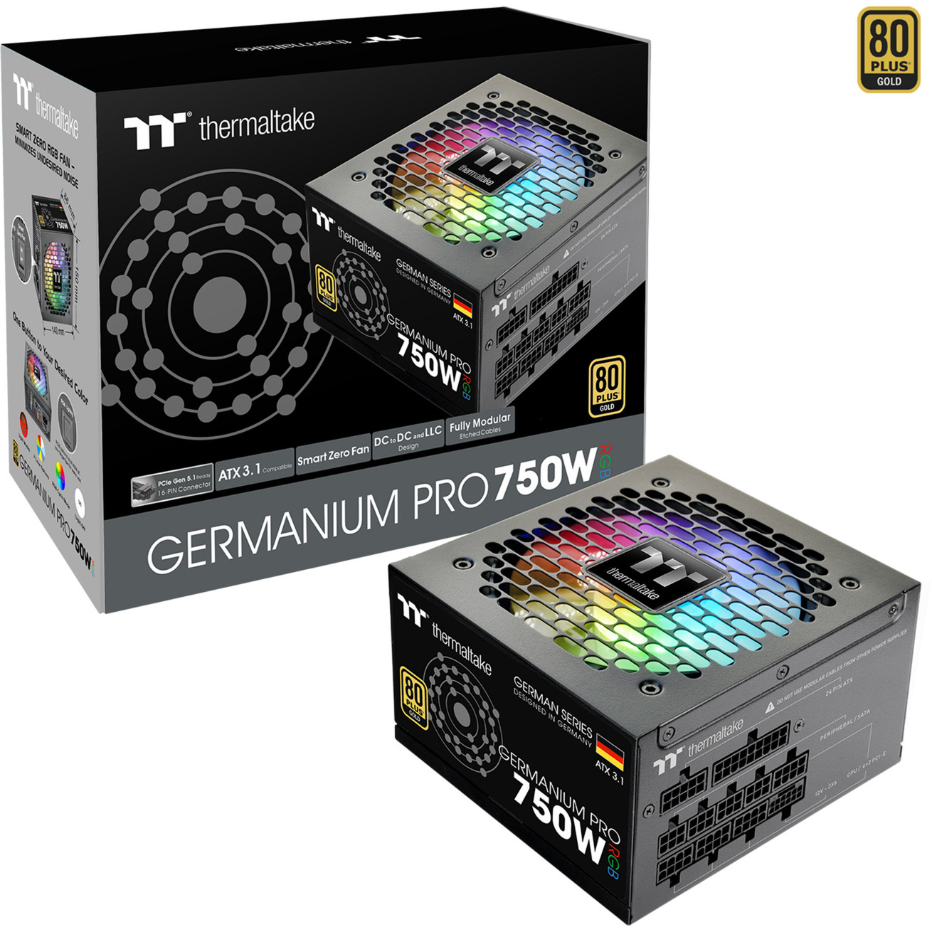 Germanium Pro RGB 750W, PC-Netzteil