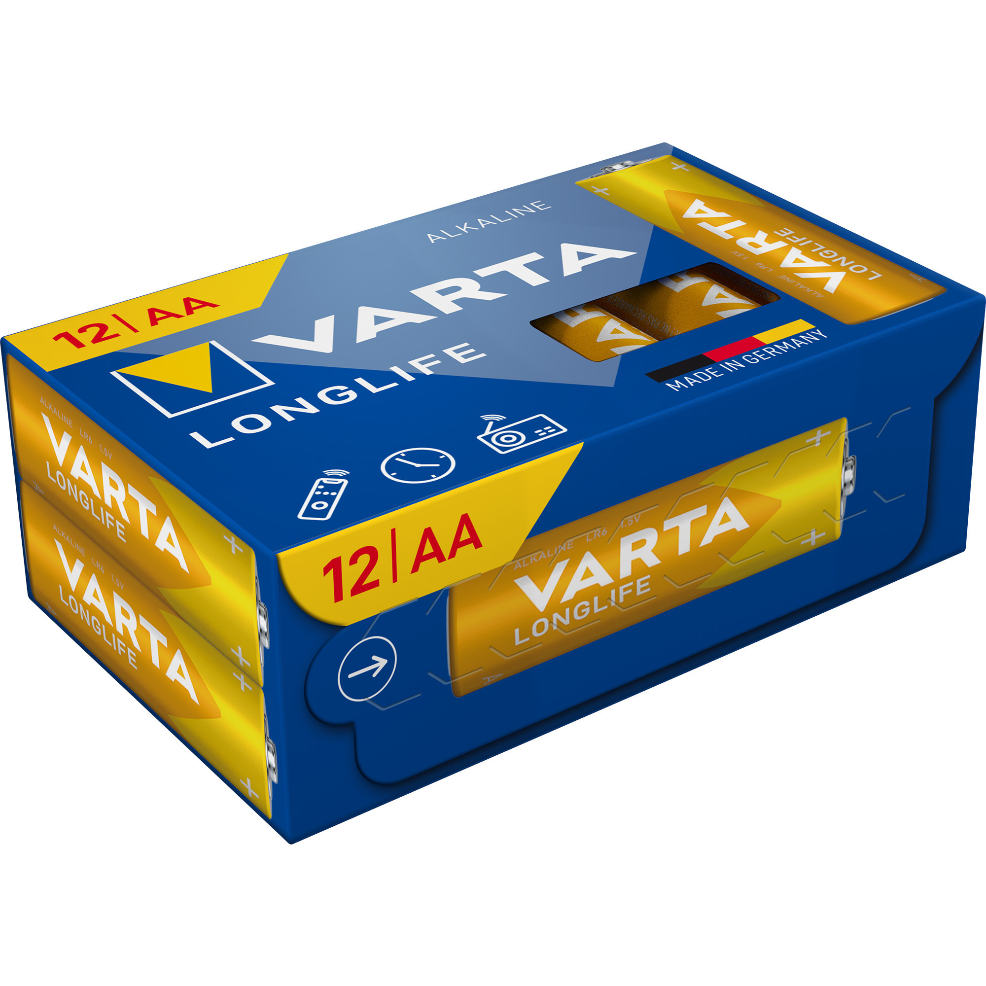 Longlife Batterie LR06 Box, AA (Mignon)