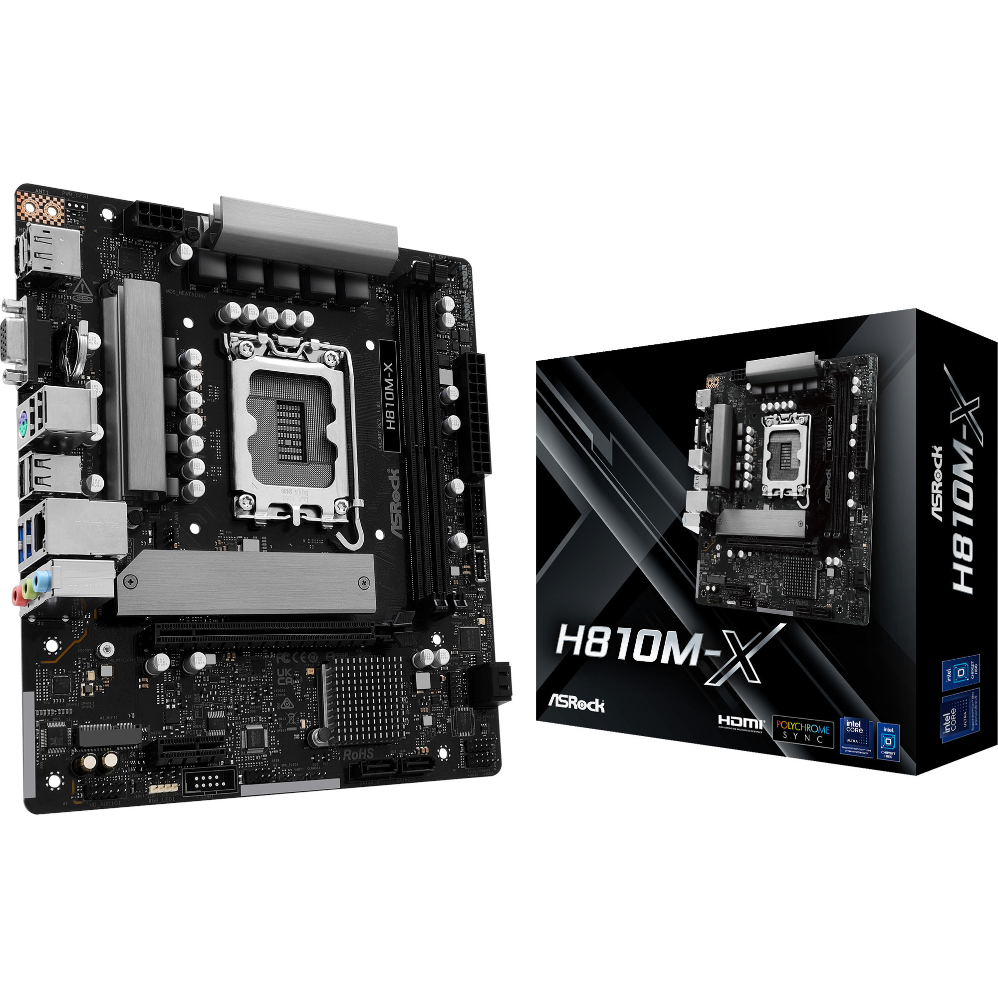 H810M-X, Mainboard