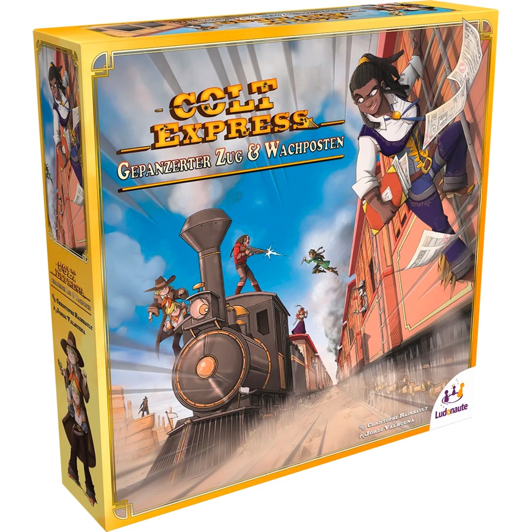 Colt Express - Gepanzerter Zug & Wachposten, Brettspiel